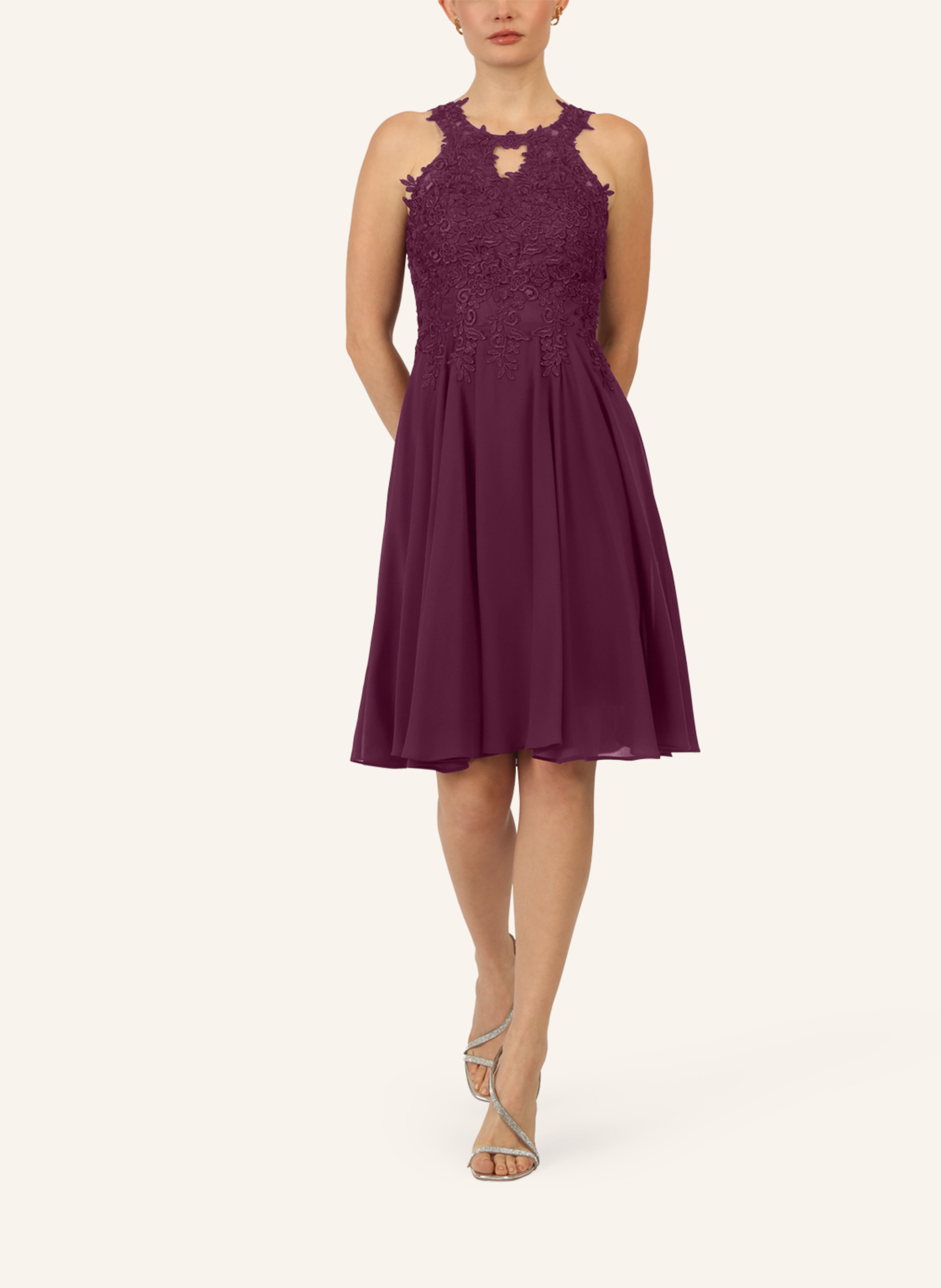 Thumbnail - Apart Cocktailkleid lila