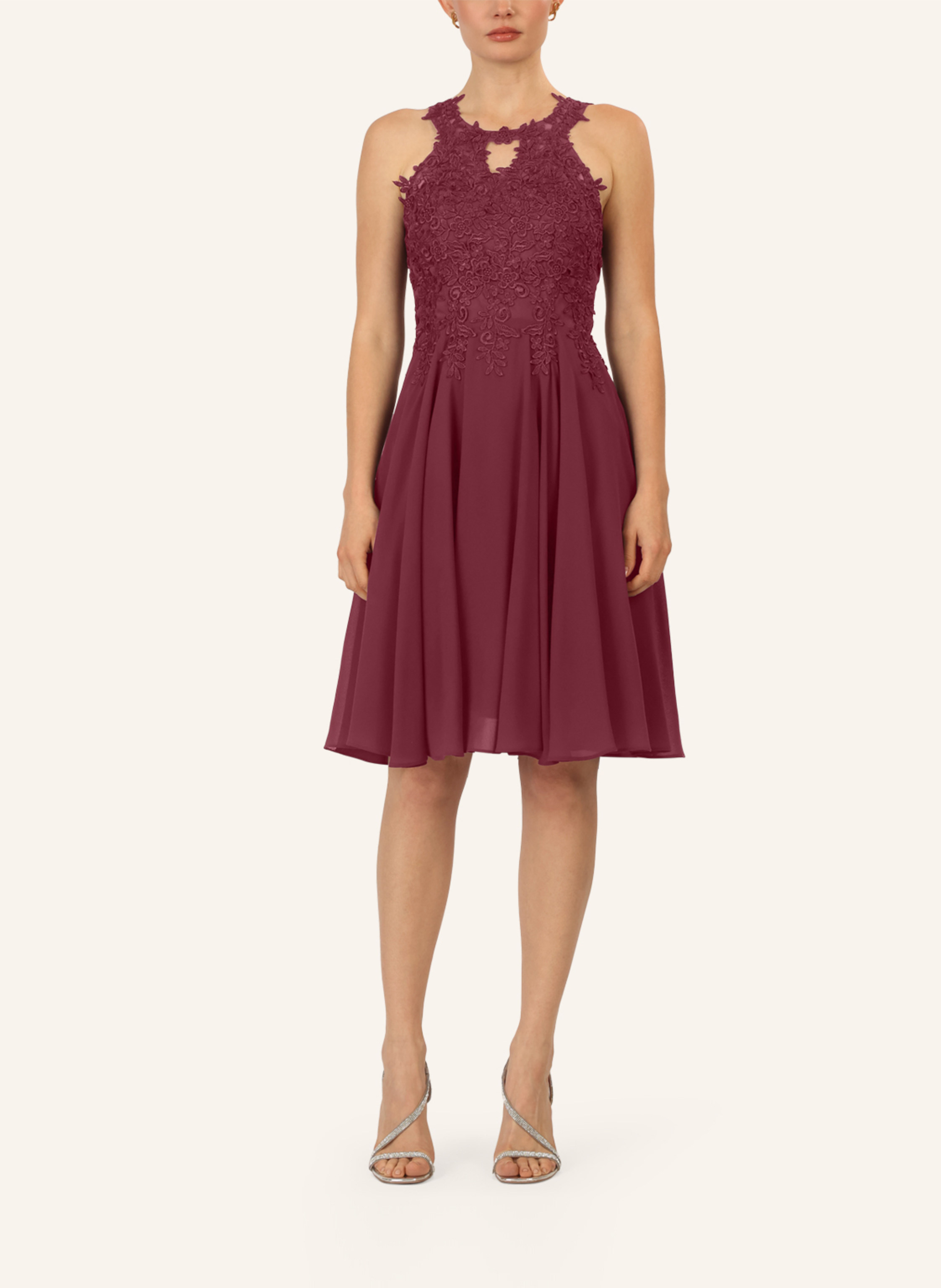Thumbnail - Apart Cocktailkleid rot