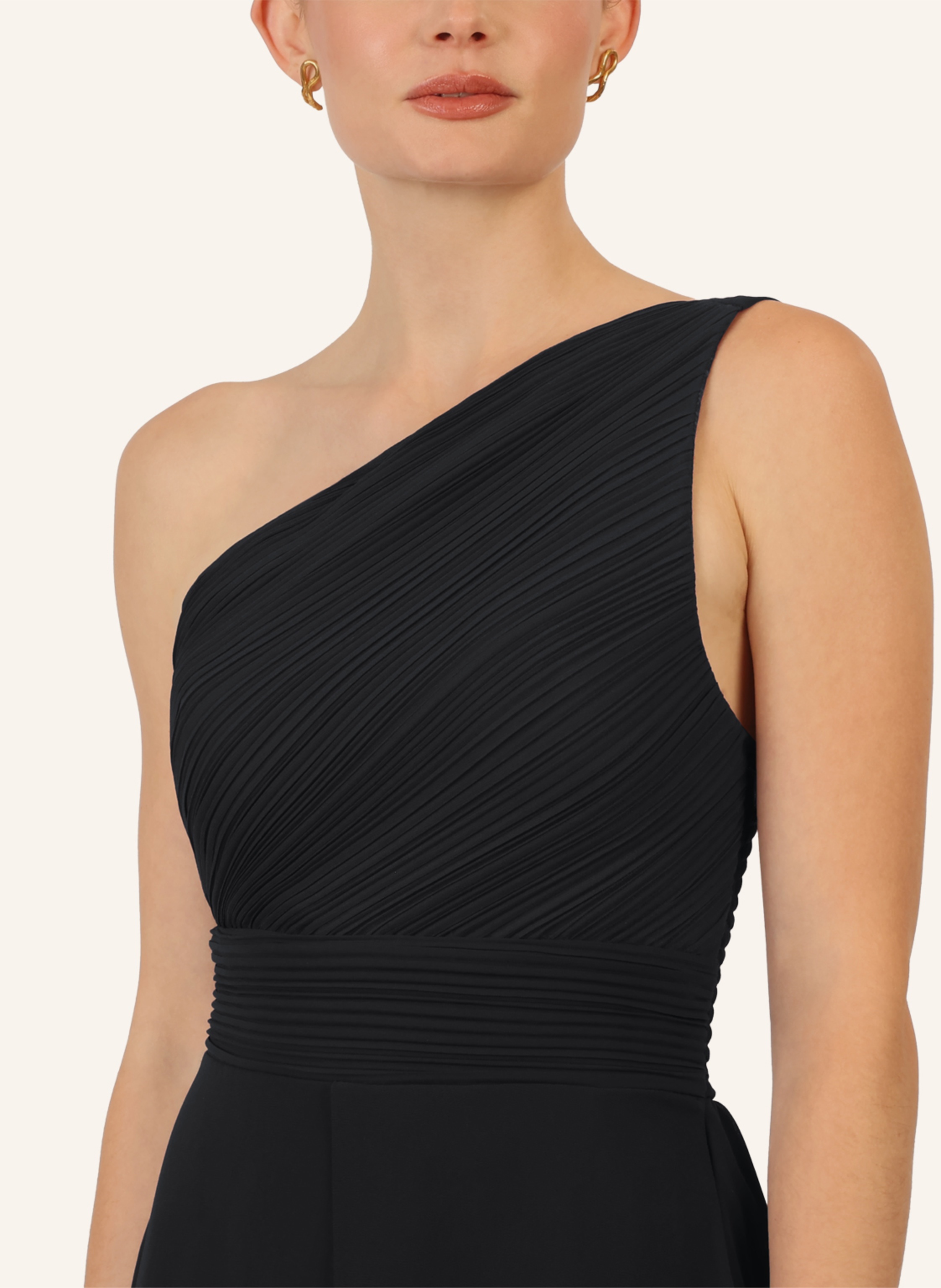 Thumbnail - Apart Abendkleid Mit Plissees schwarz