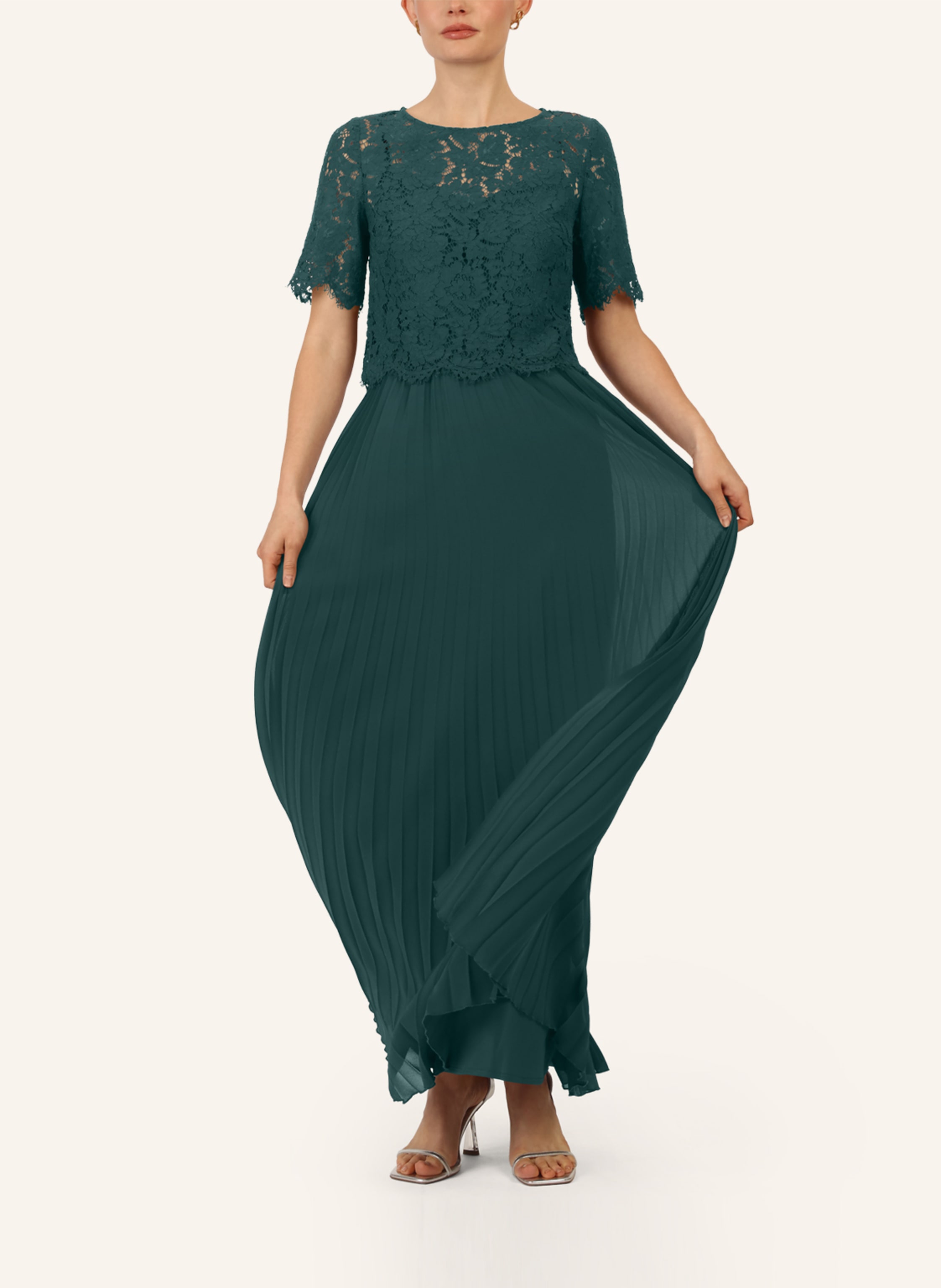 Thumbnail - Apart Abendkleid Mit Spitzenjacke gruen