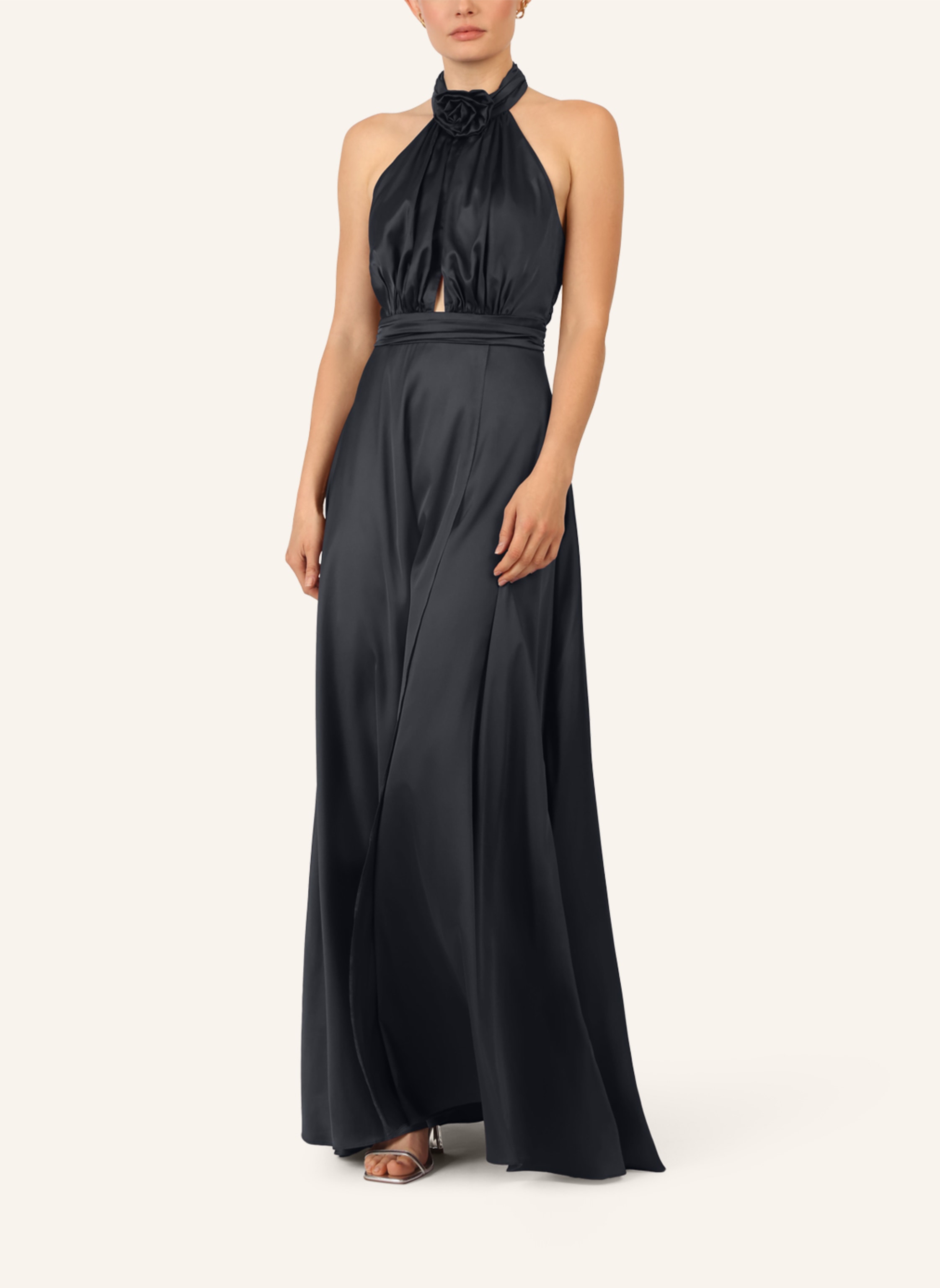 Thumbnail - Apart Abendkleid Mit Cut-Out schwarz