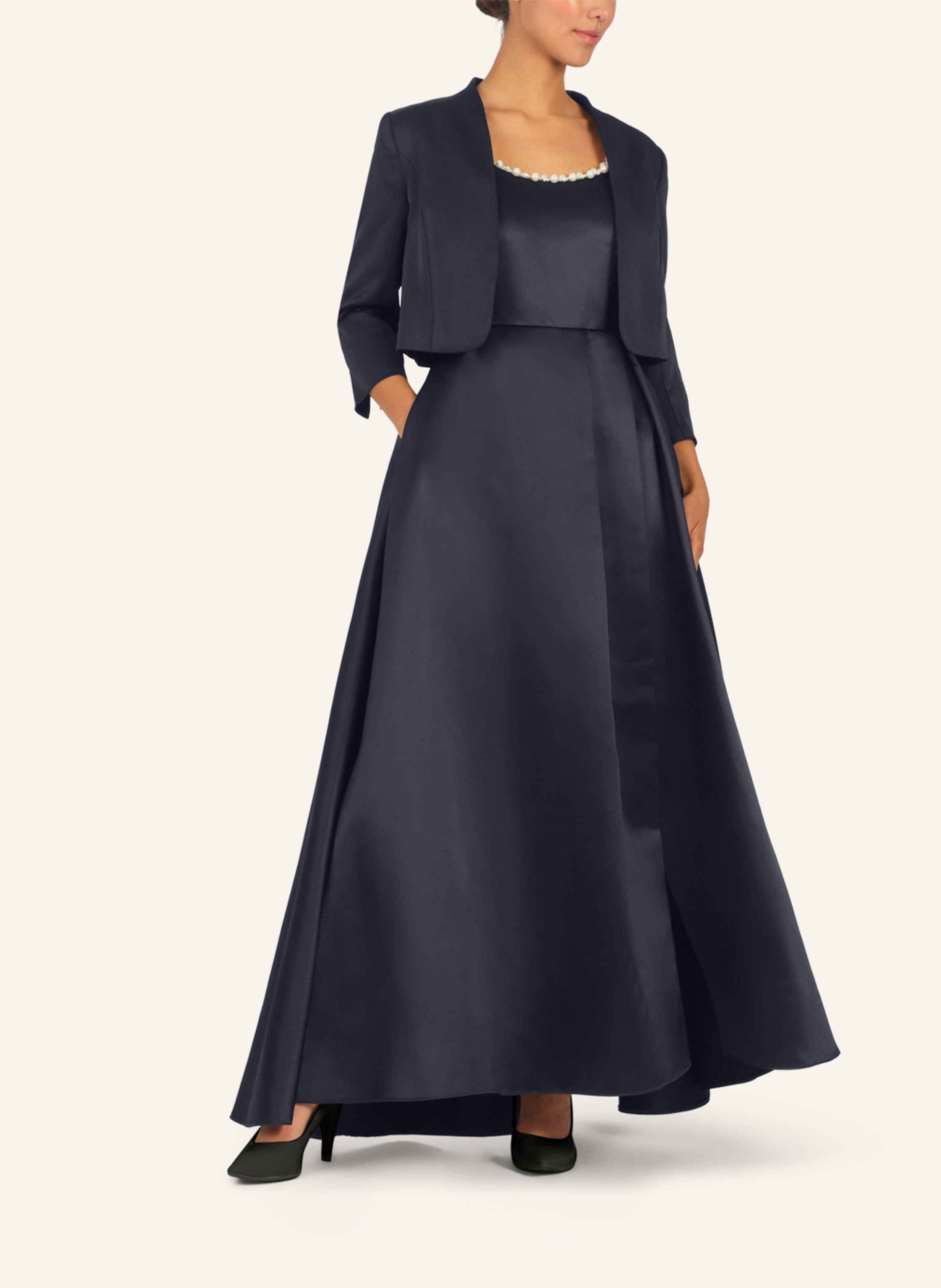 Thumbnail - Apart Satinbolero blau