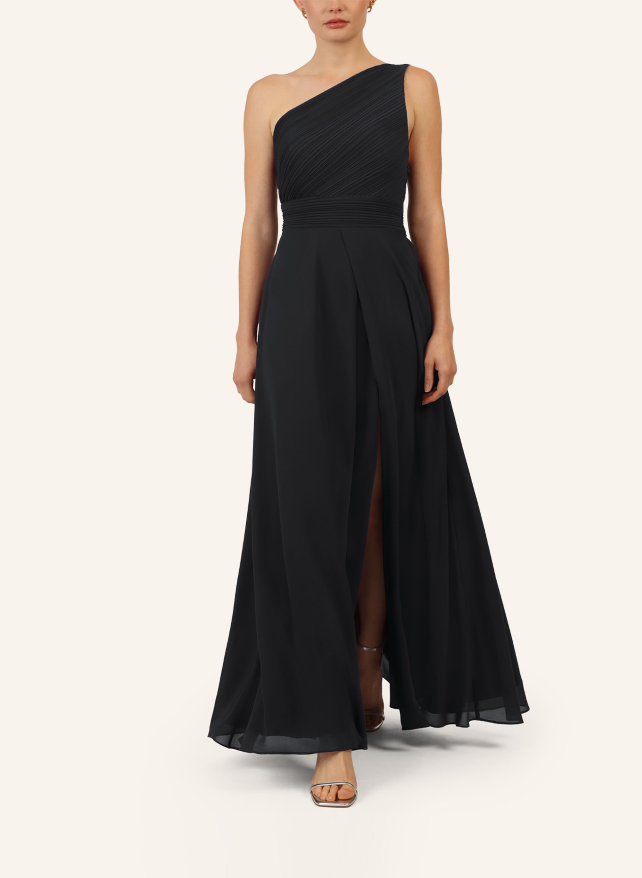 Thumbnail - Apart Abendkleid Mit Plissees schwarz