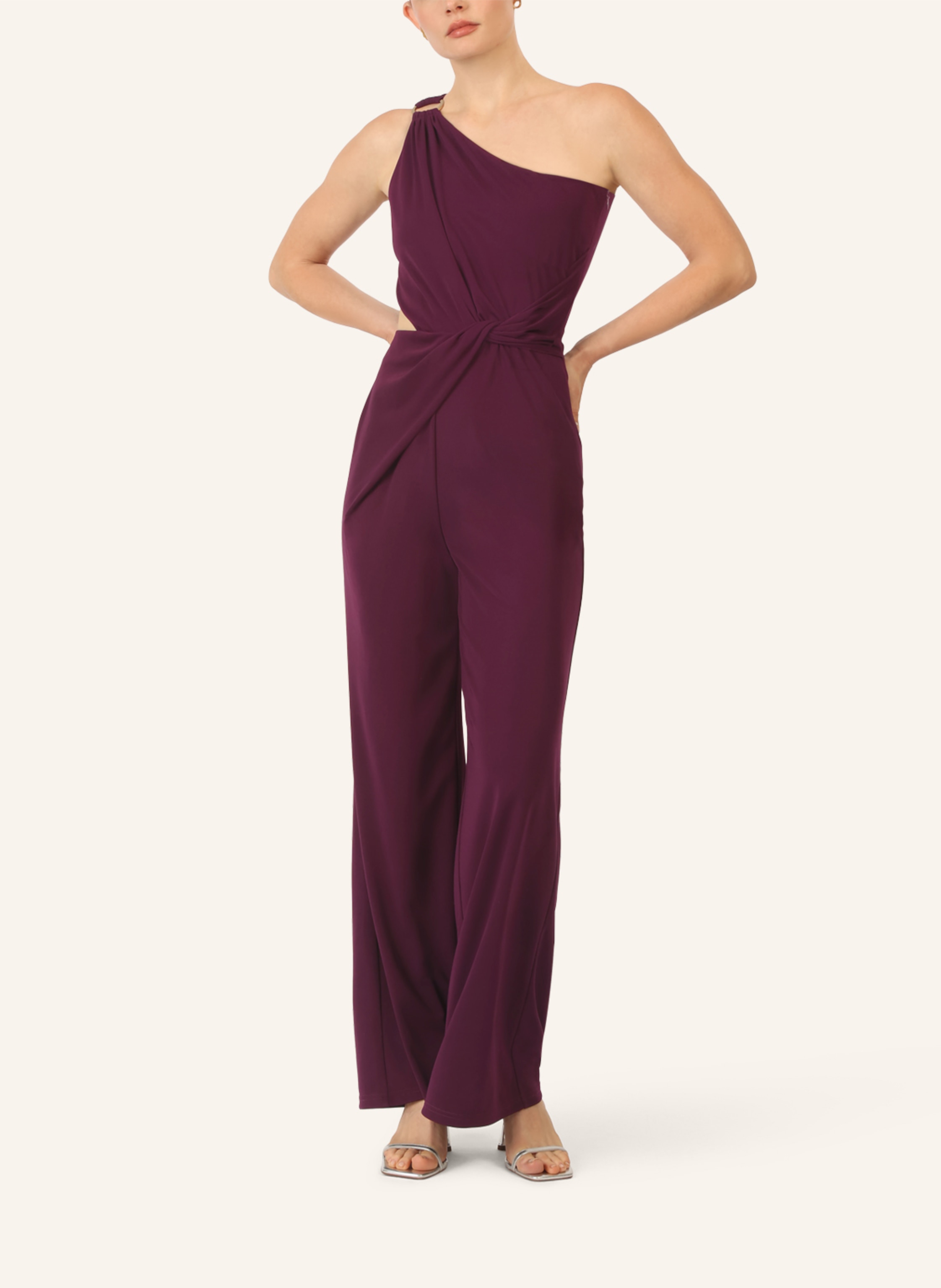 Thumbnail - Apart One-Shoulder Jerseyoverall lila