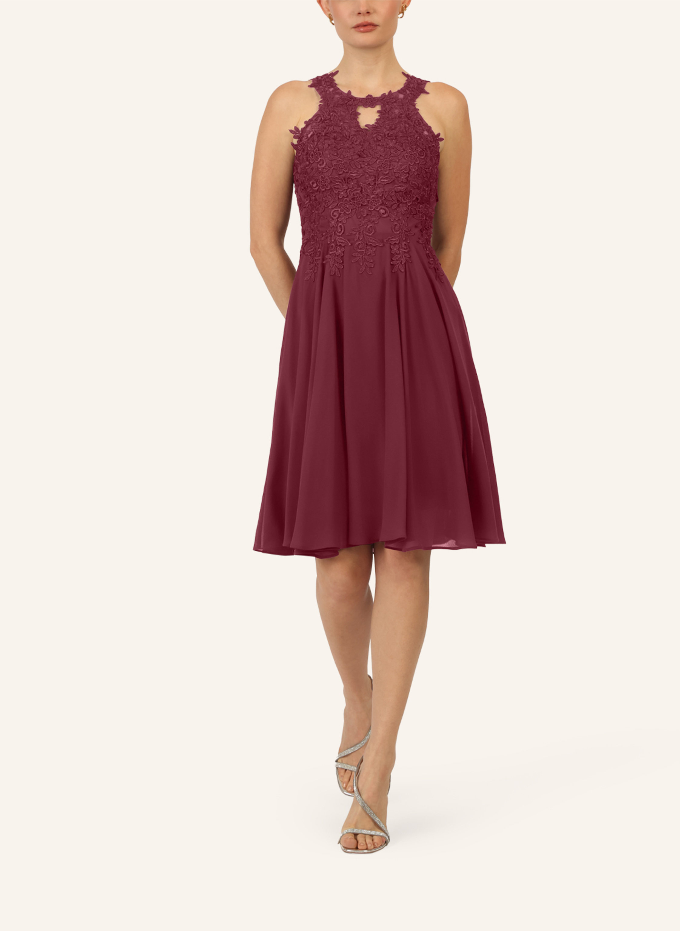 Thumbnail - Apart Cocktailkleid rot