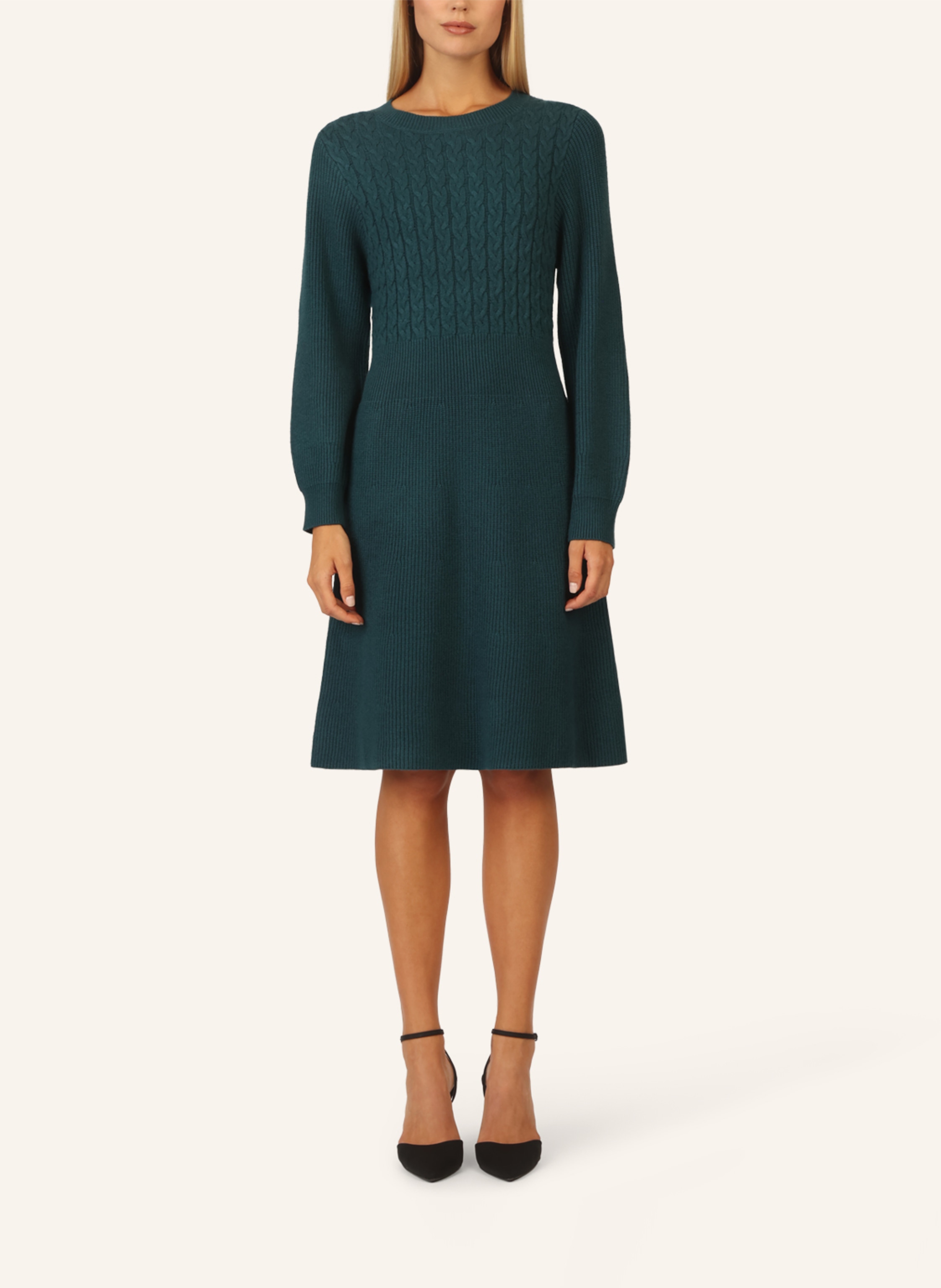 Thumbnail - Apart Strickkleid gruen