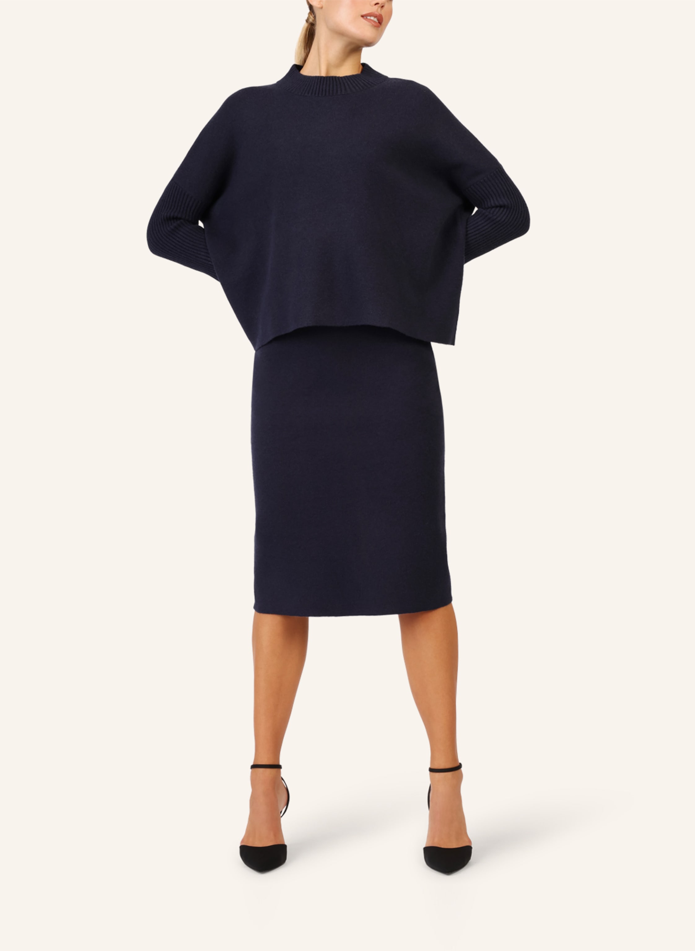 Thumbnail - Apart Oversized Pullover blau