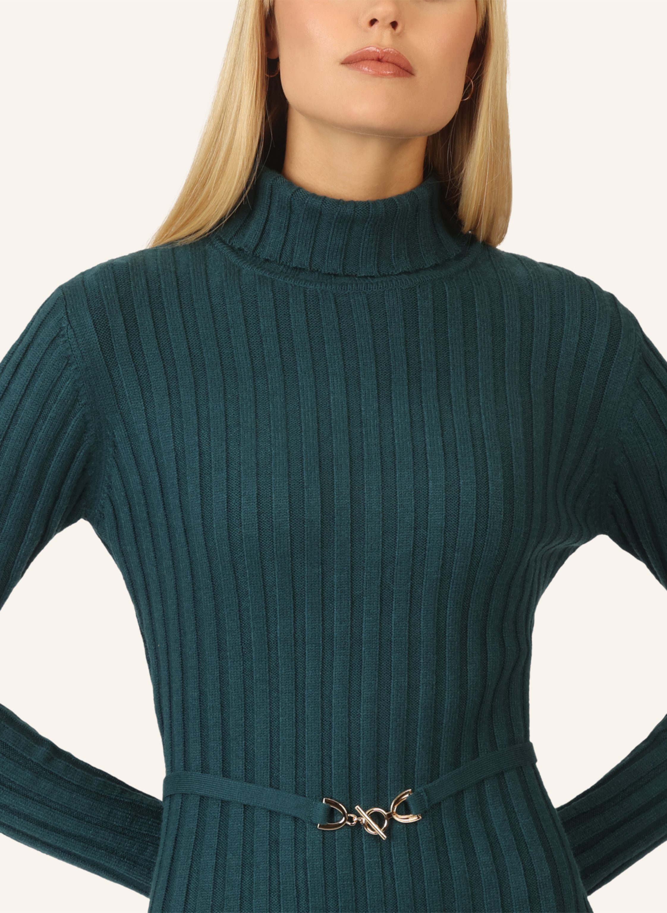 Thumbnail - Apart Midistrickkleid gruen