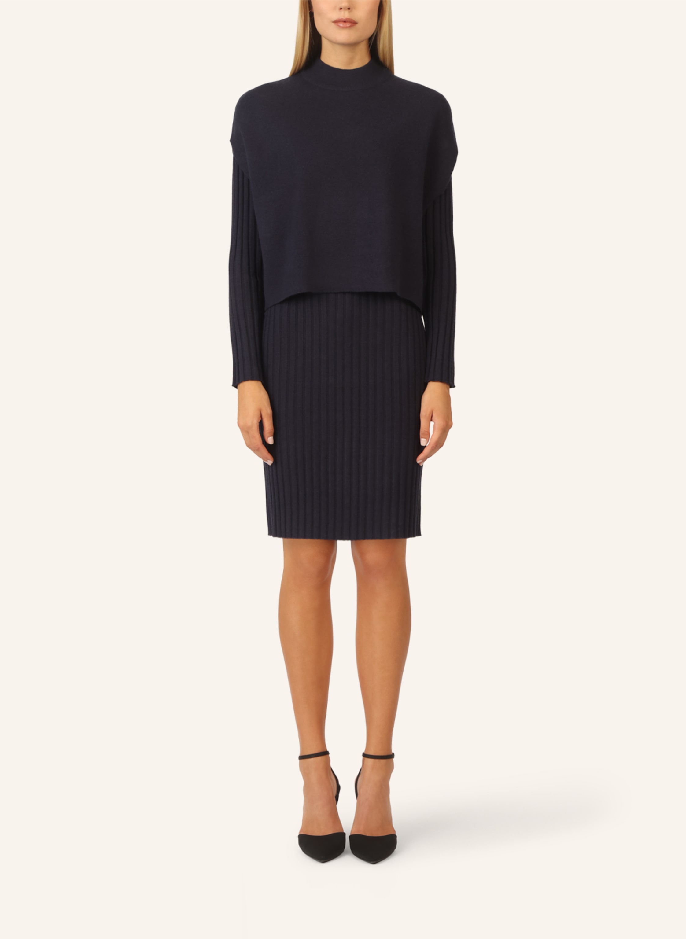 Thumbnail - Apart Strick Set blau