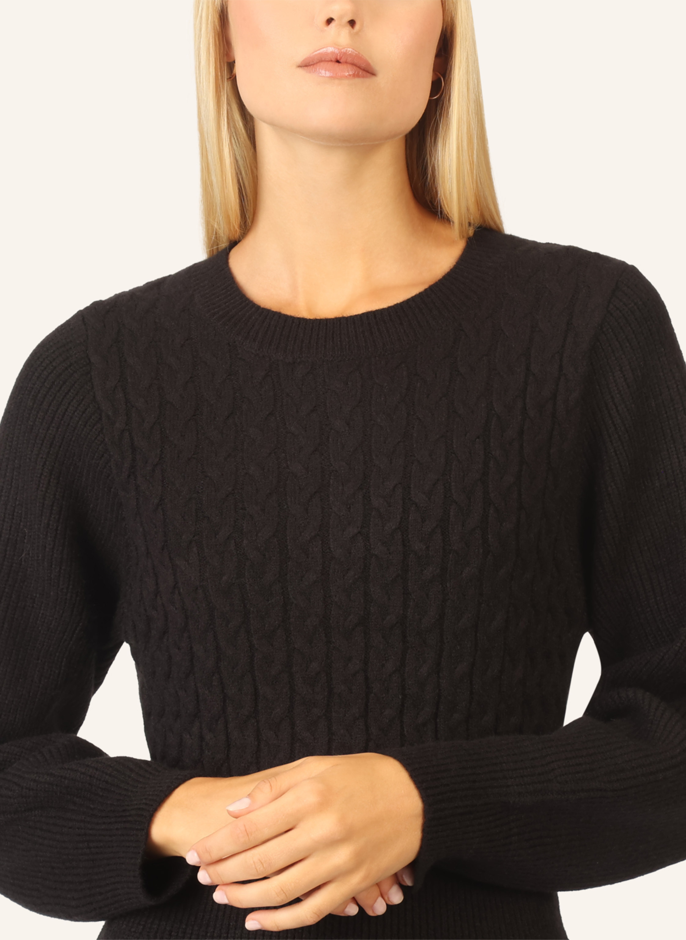 Thumbnail - Apart Strickkleid schwarz