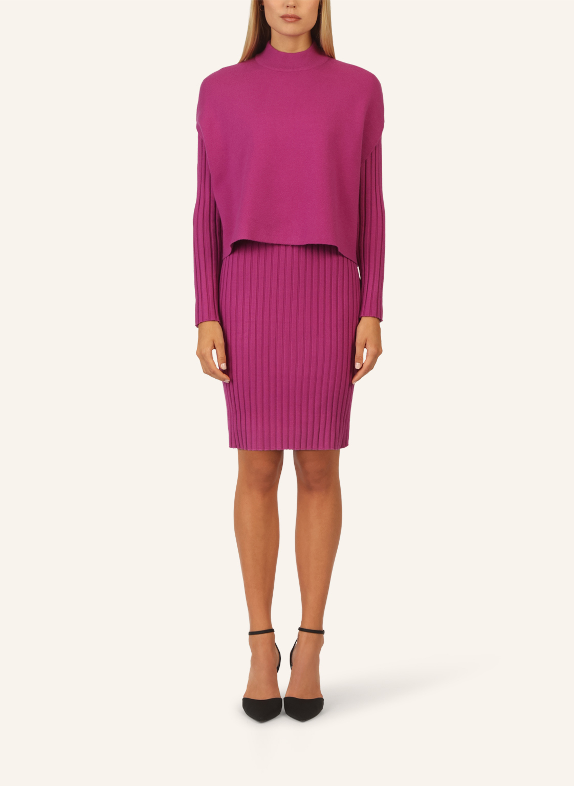 Thumbnail - Apart Strick Set lila