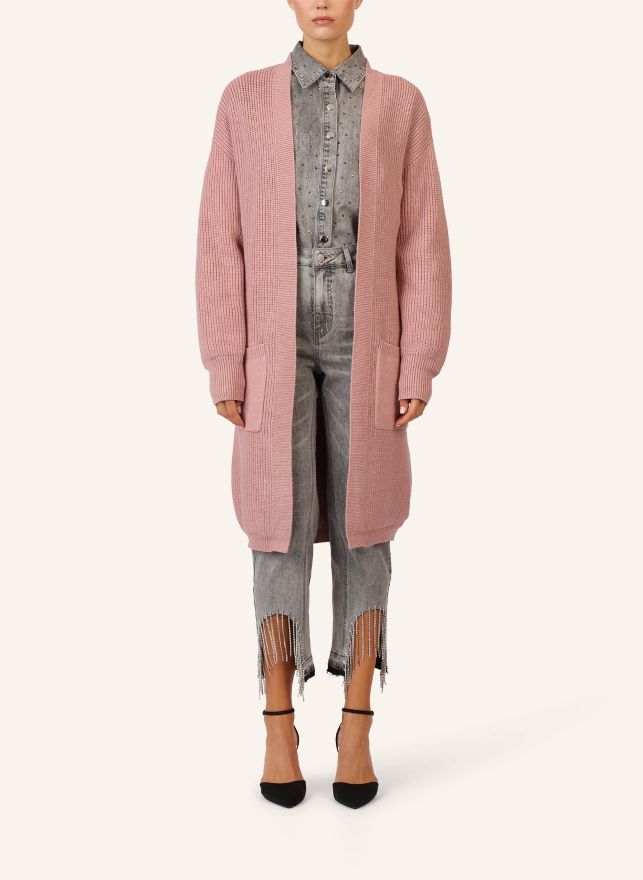 Thumbnail - Apart Lange Strickjacke lila