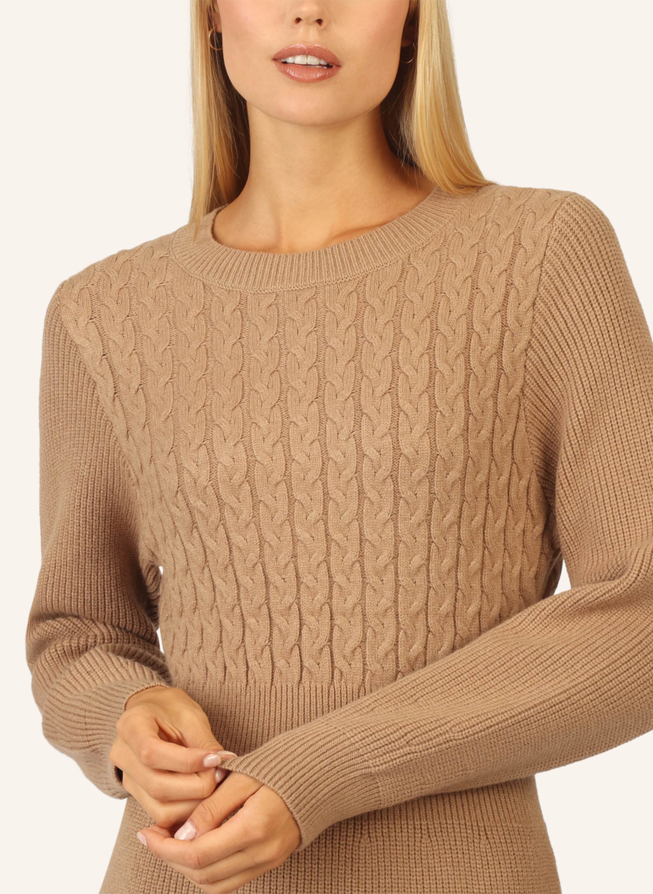 Thumbnail - Apart Strickkleid braun