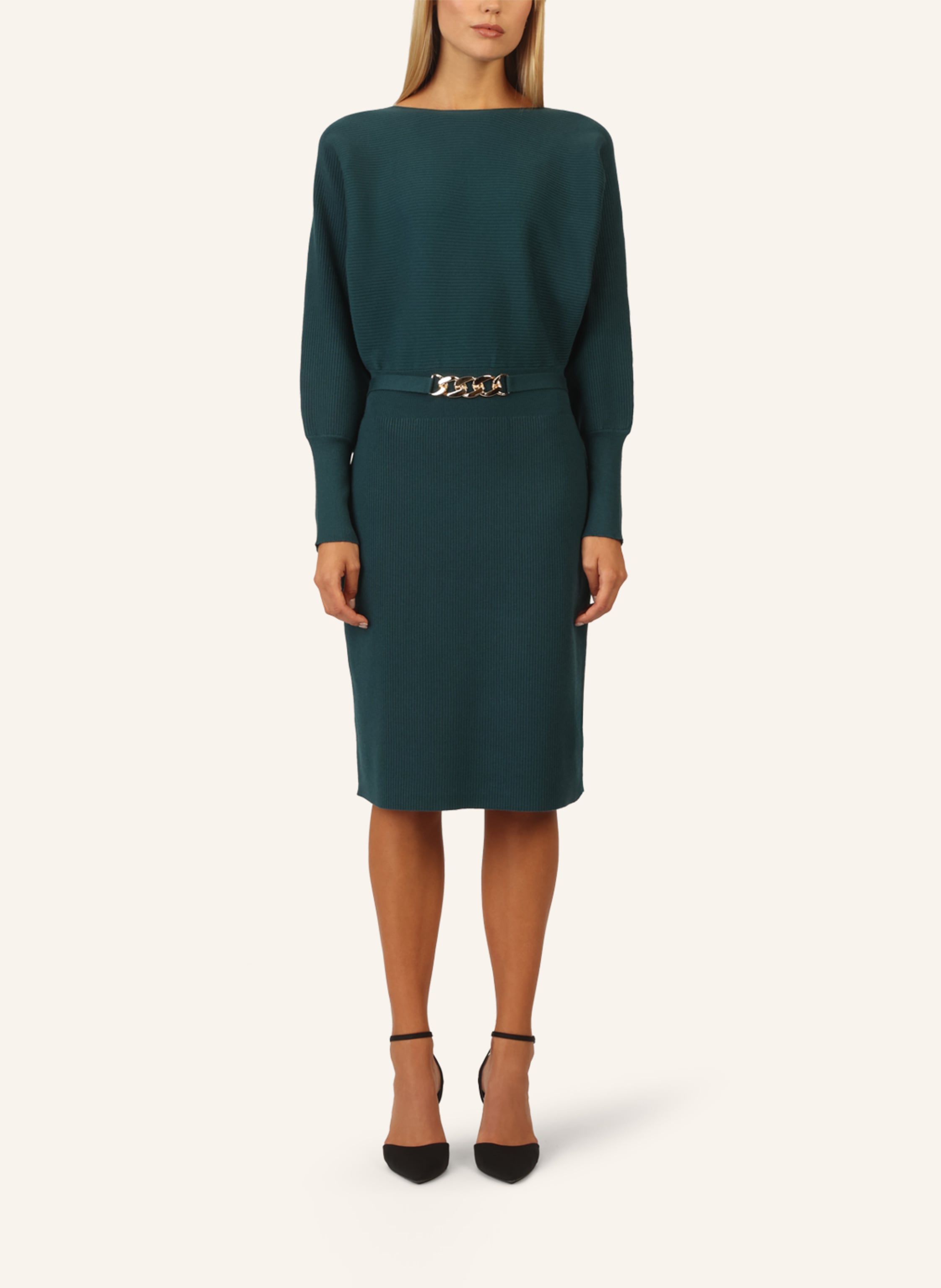 Thumbnail - Apart Strickkleid gruen