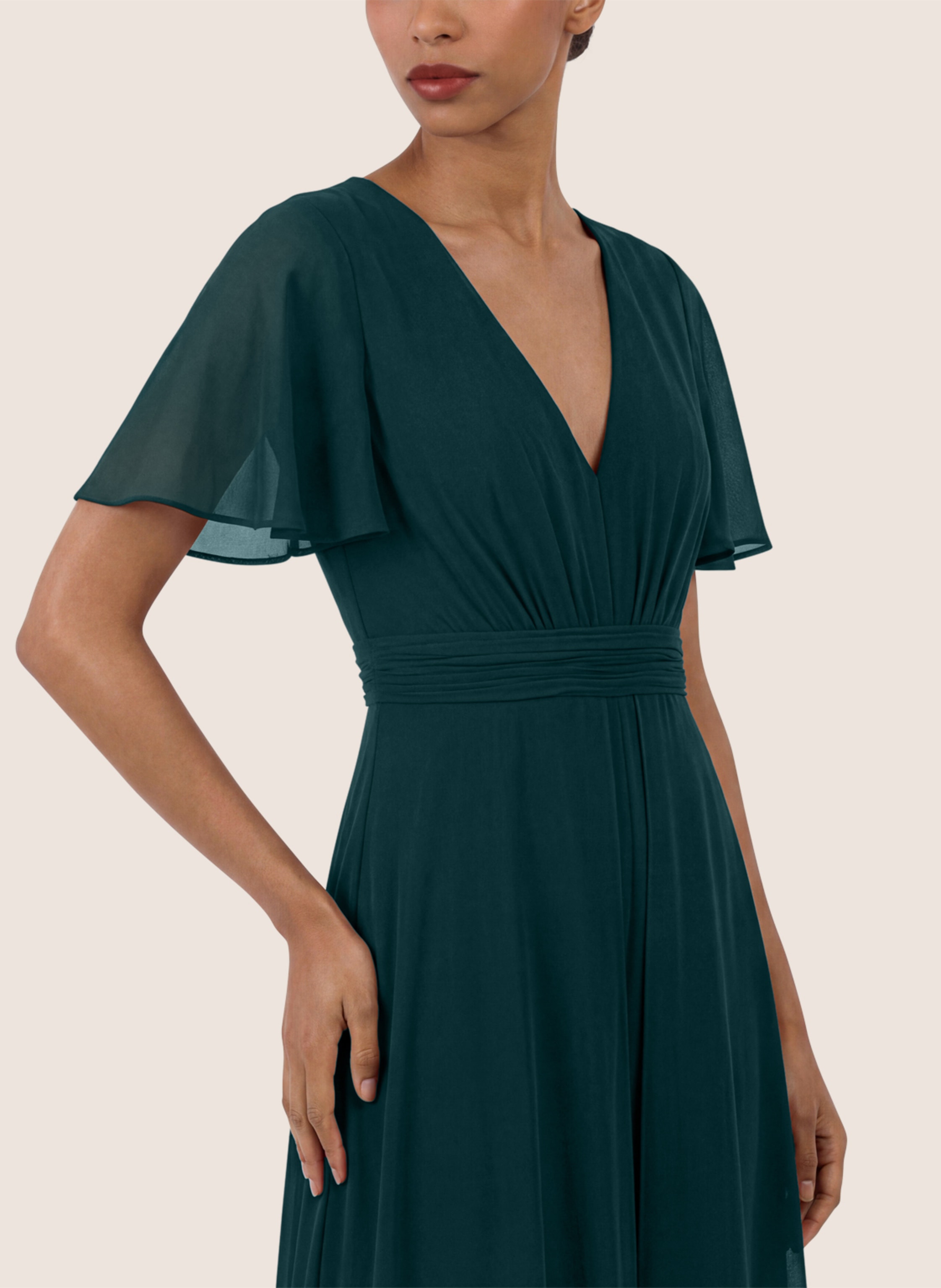 Thumbnail - Apart Jumpsuit Mit Volants gruen