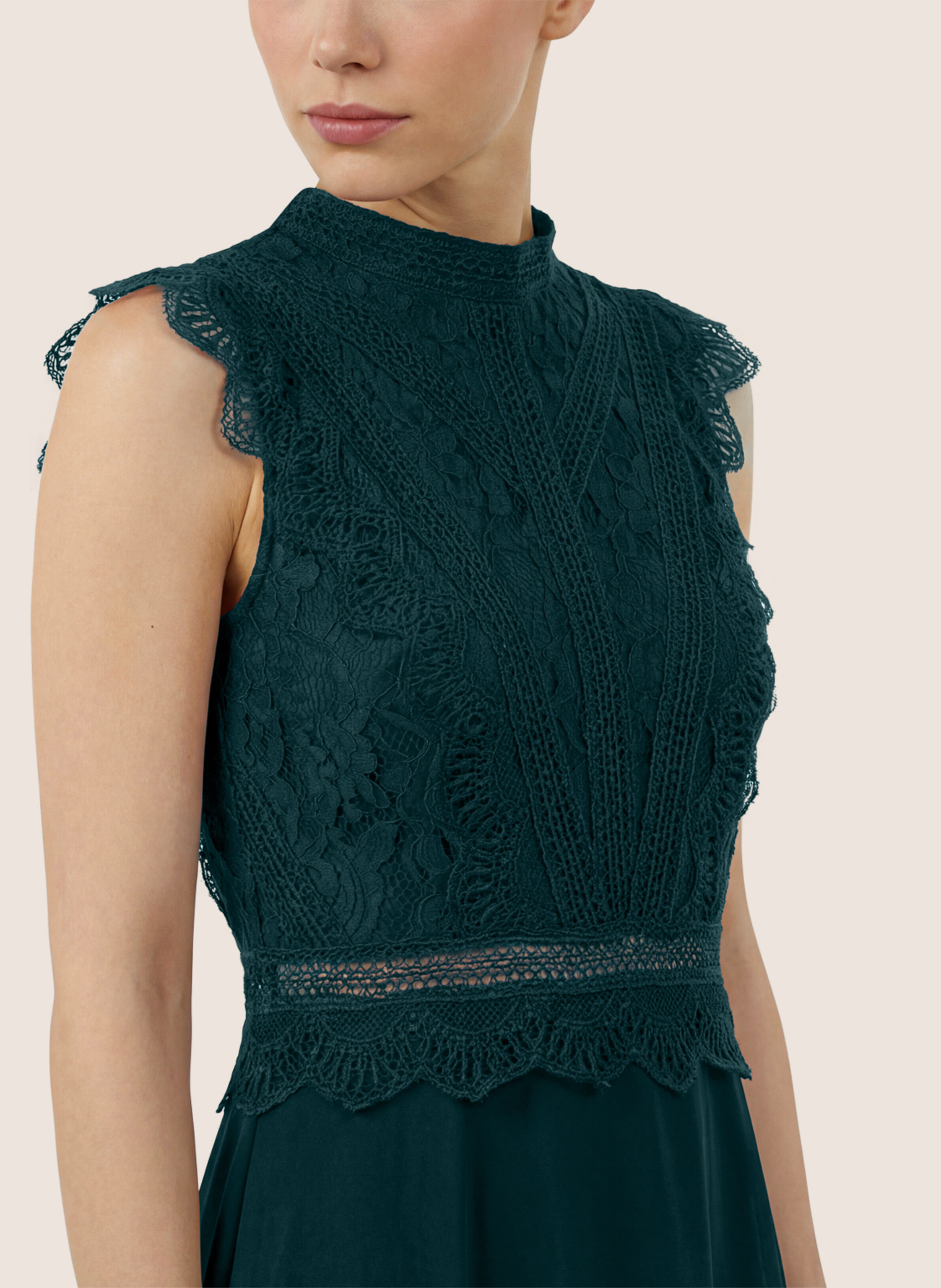 Thumbnail - Apart Abendkleid Mit Spitze gruen