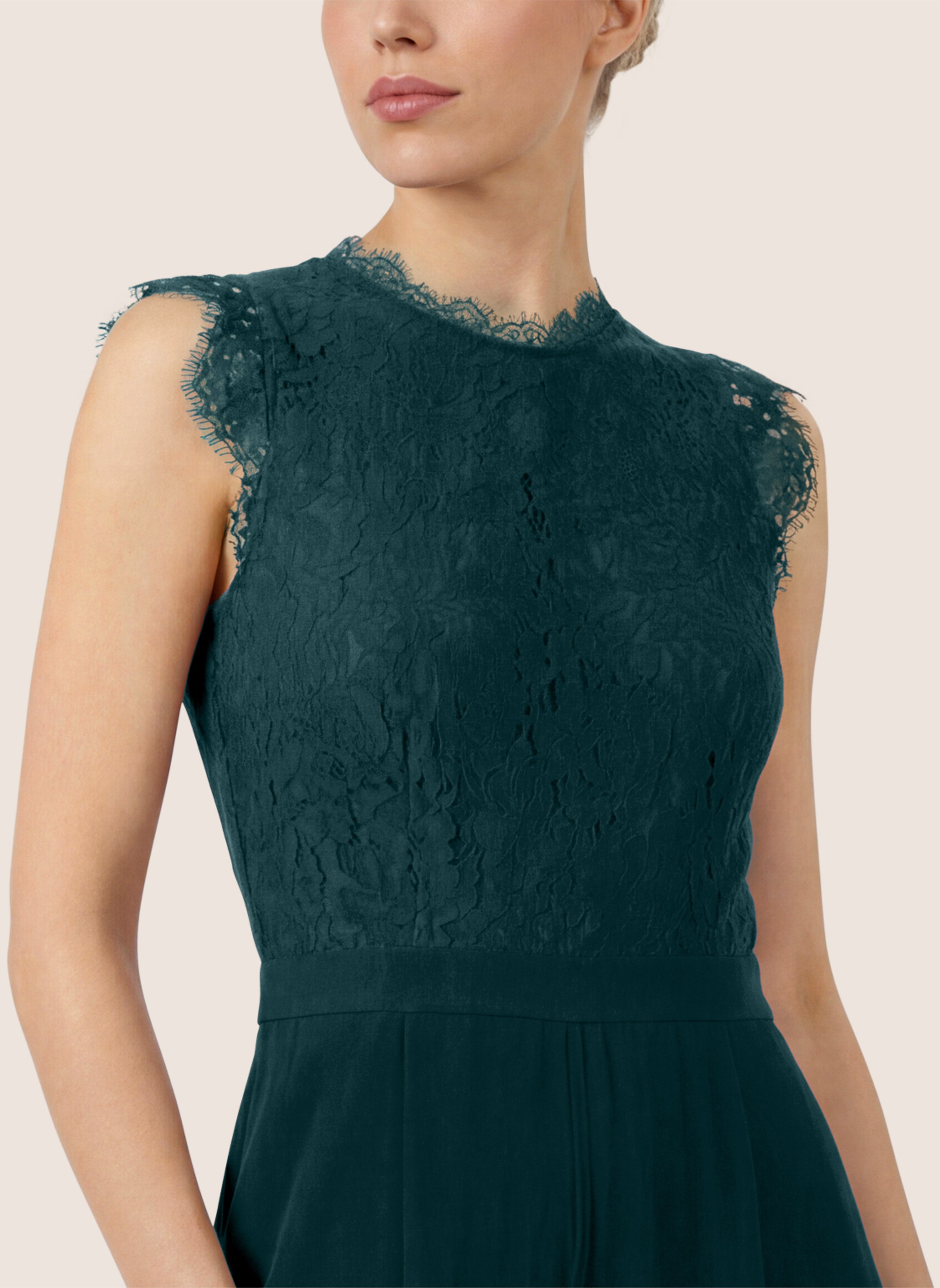 Thumbnail - Apart Overall Mit Spitzenoberteil gruen