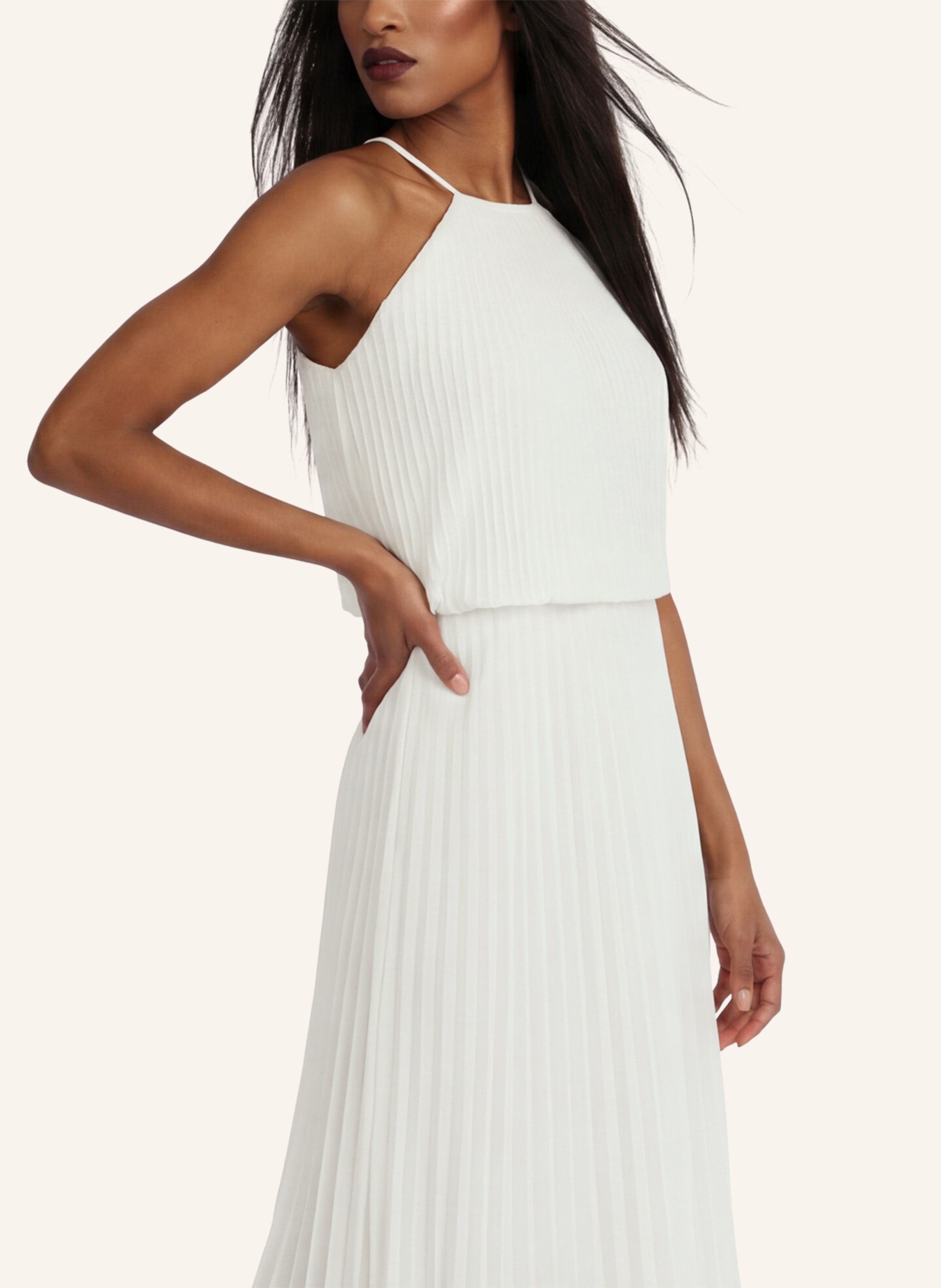 Thumbnail - Apart Chiffonkleid weiss