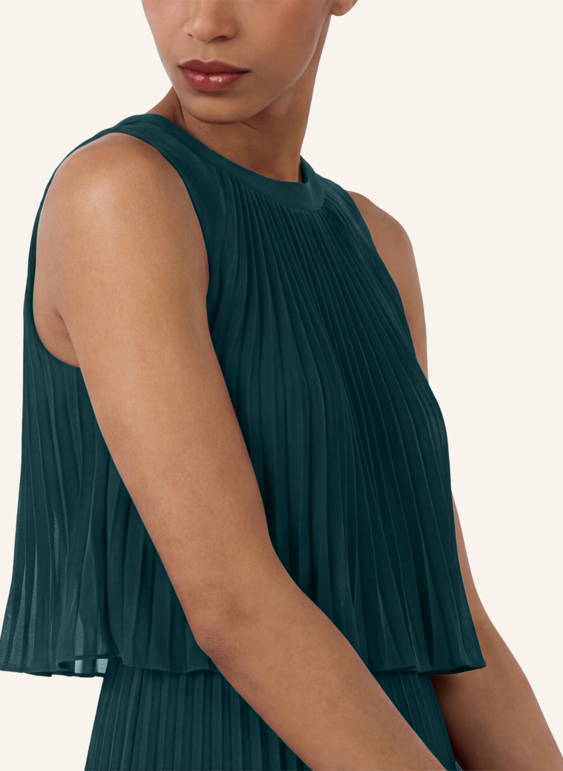 Thumbnail - Apart Chiffonkleid gruen