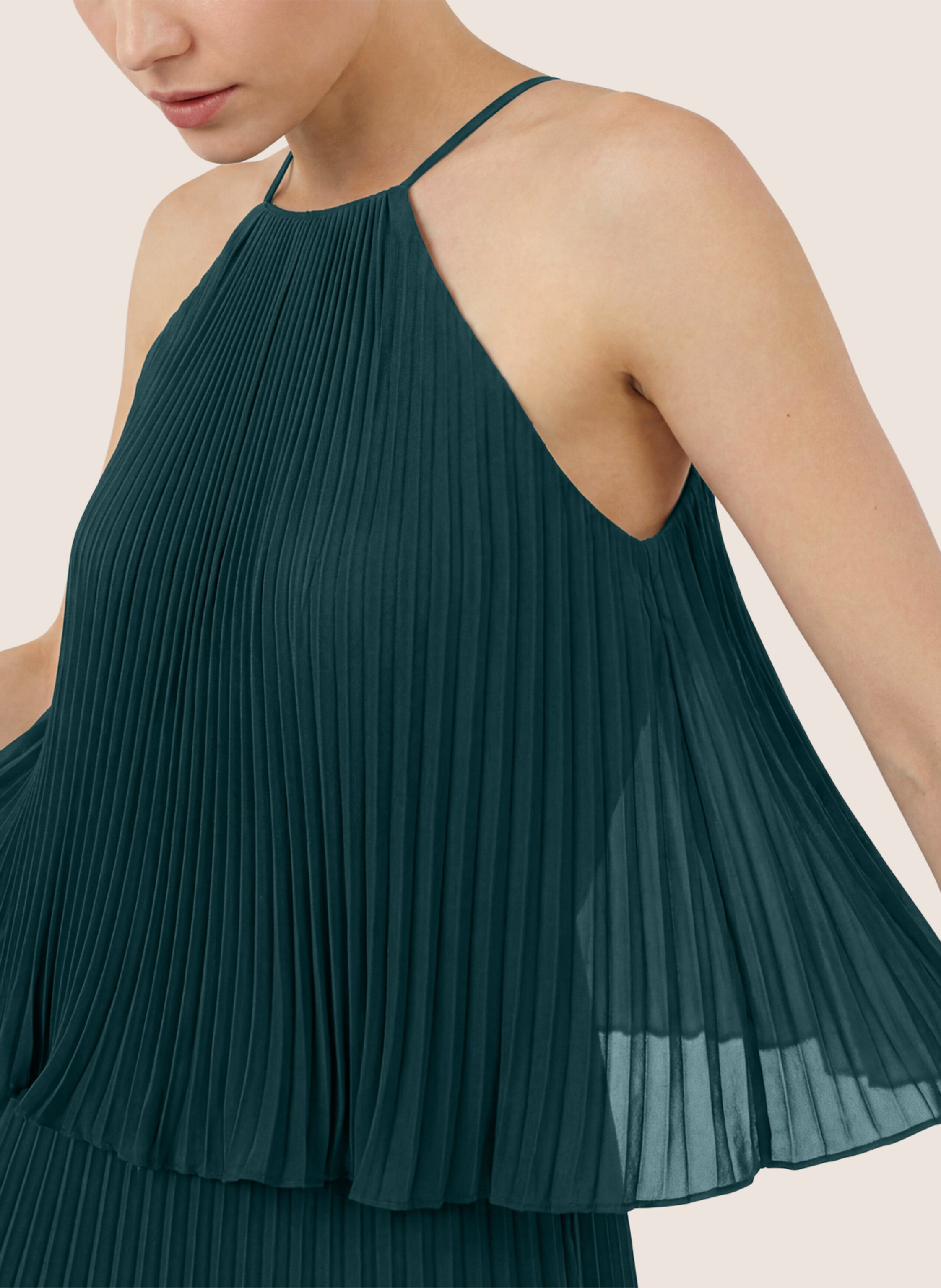 Thumbnail - Apart Chiffonkleid gruen