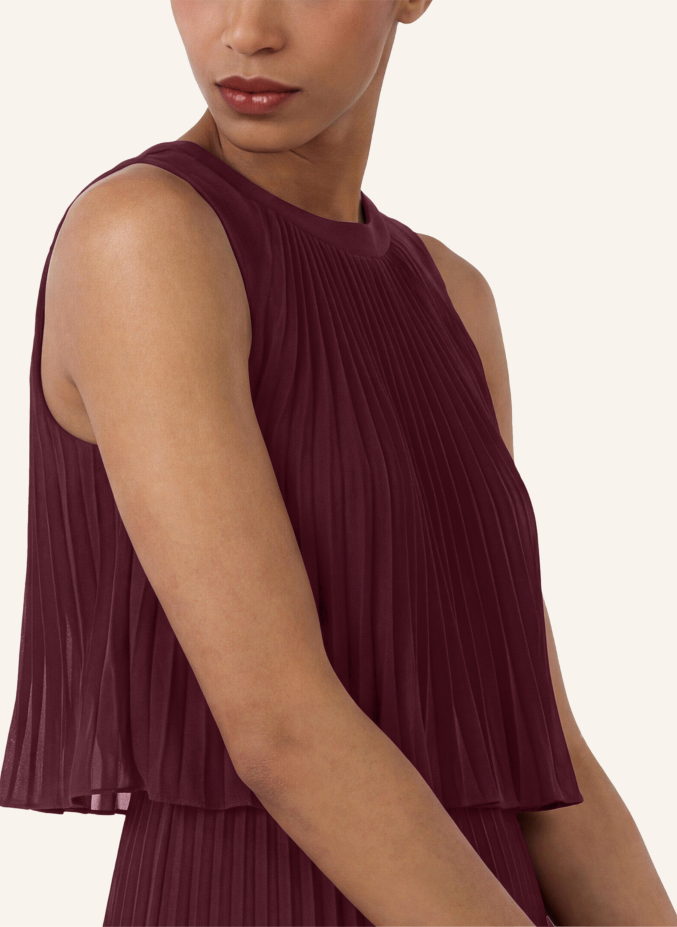 Thumbnail - Apart Chiffonkleid rot