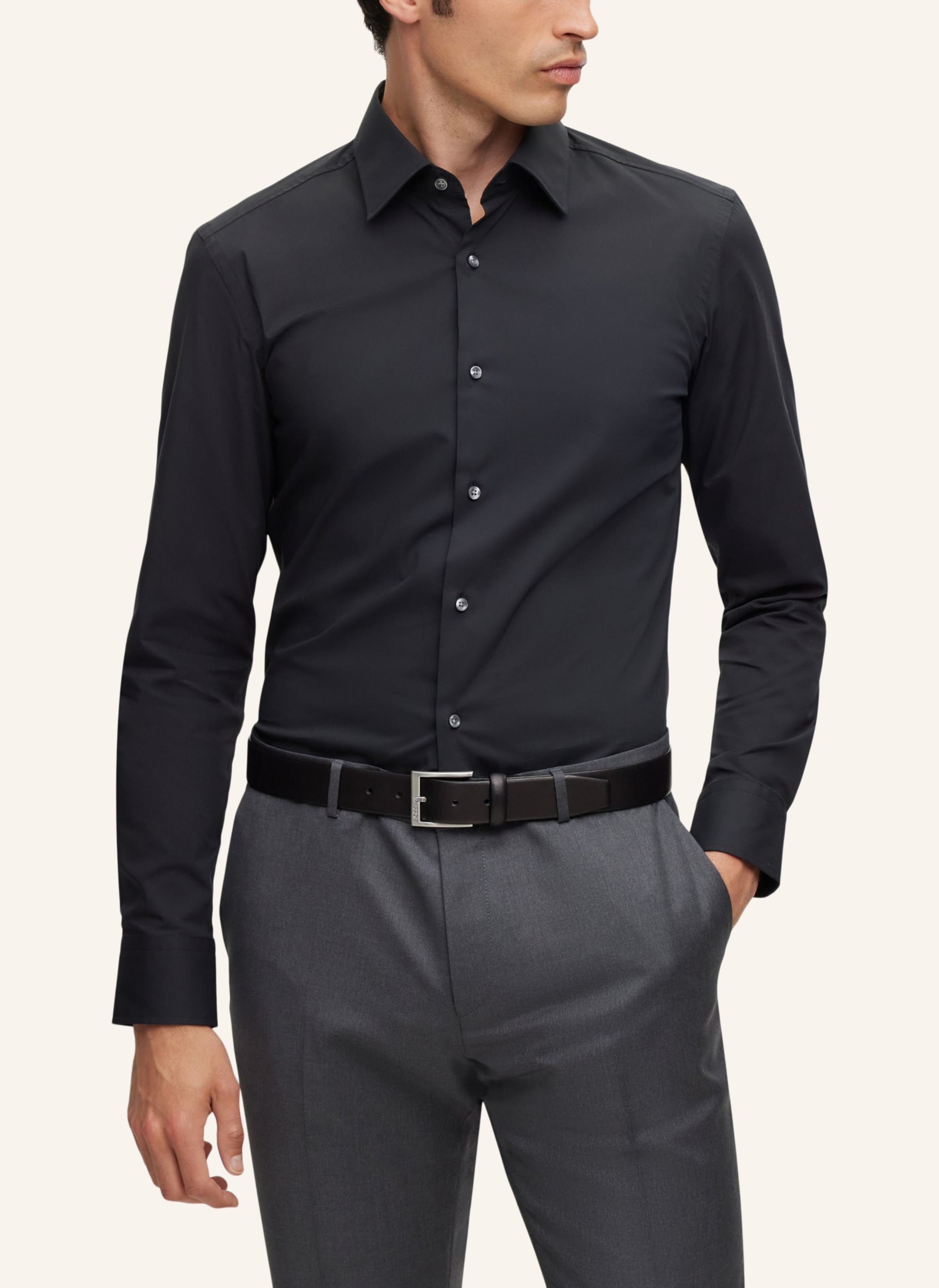 Thumbnail - Boss Business Gürtel Erron_Sz35 schwarz