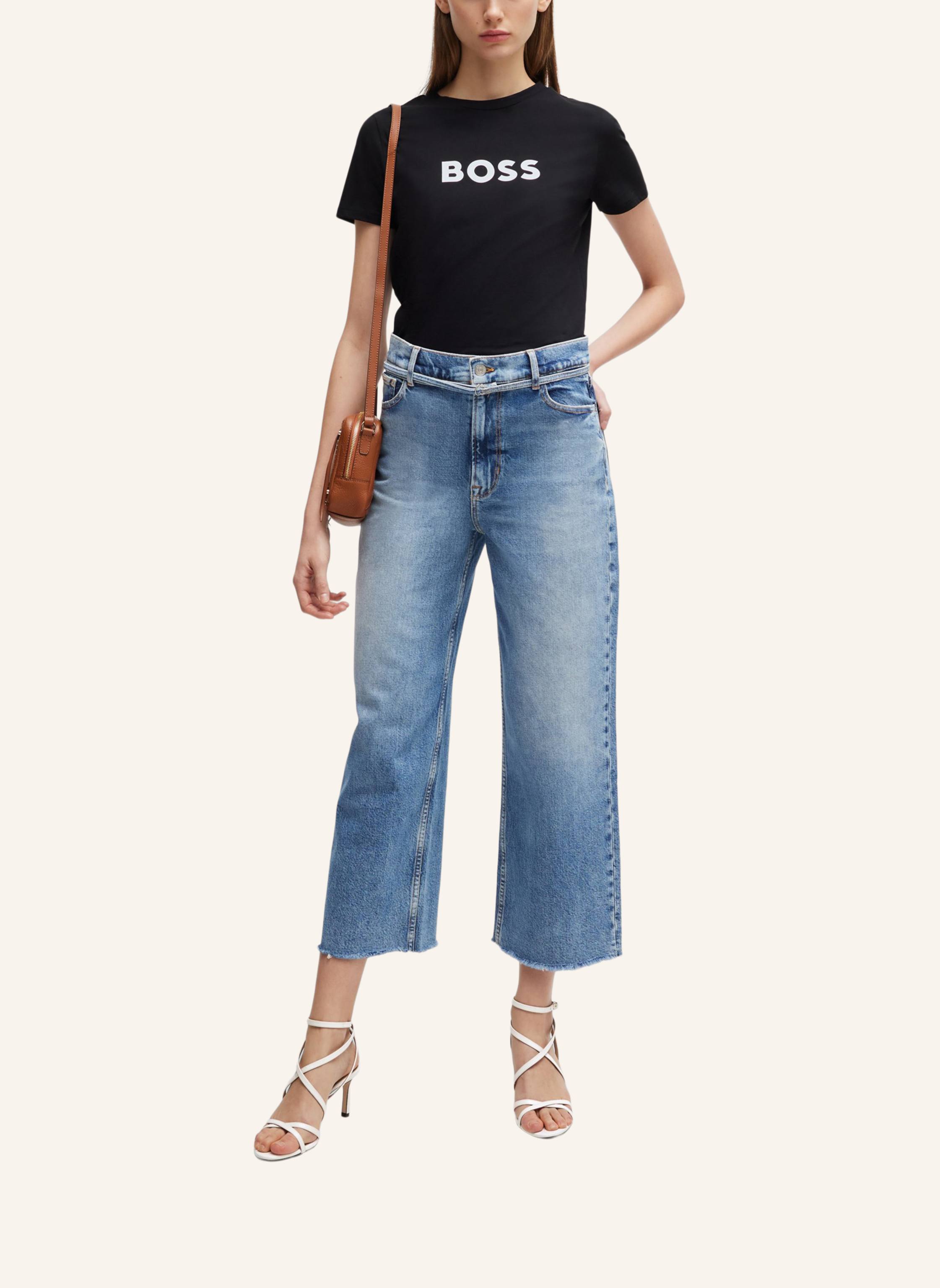 Thumbnail - Boss T-Shirt C_Elogo_5 Regular Fit schwarz