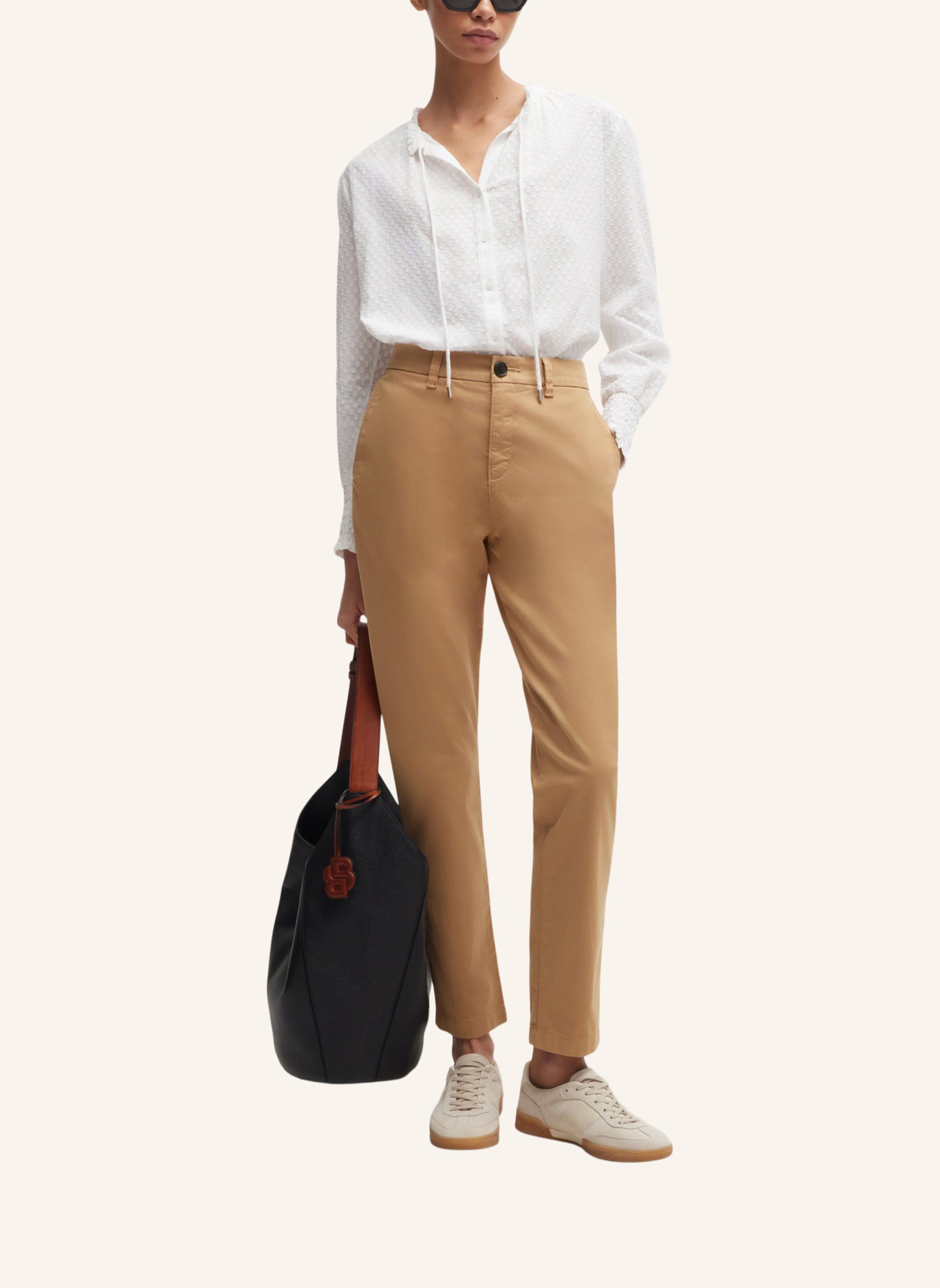 Thumbnail - Boss Business Hose C_Tachini2-D Regular Fit beige