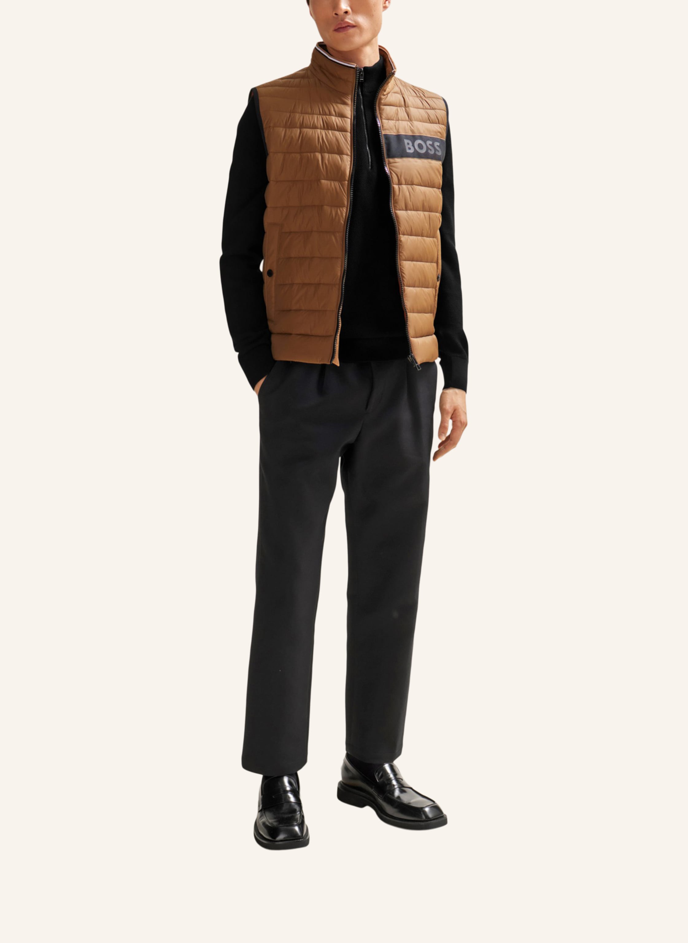 Thumbnail - Boss Pullover Ebrando-P Regular Fit schwarz