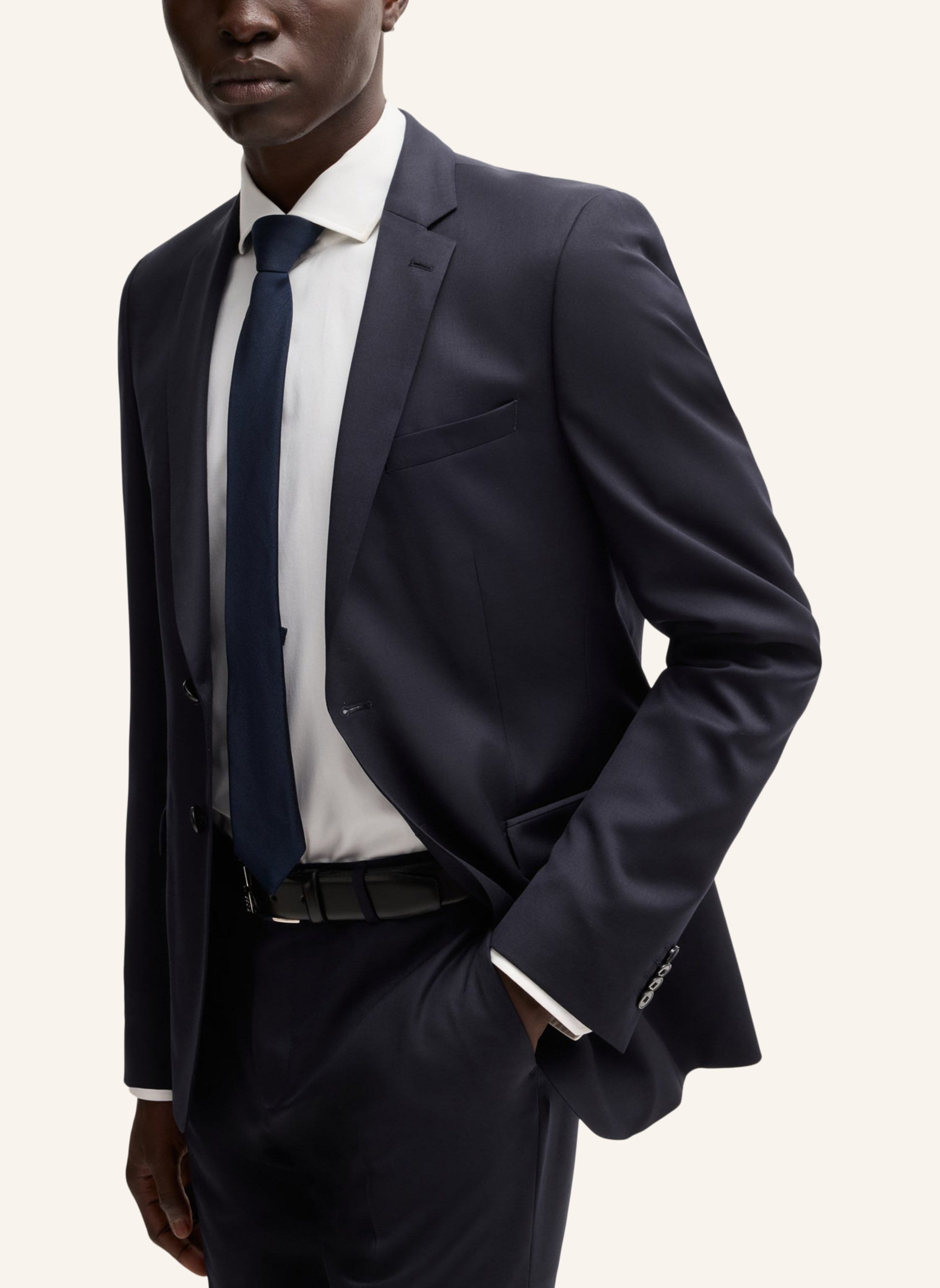 Thumbnail - Boss Blazer H-Reymond-b1 Extra-Slim Fit blau