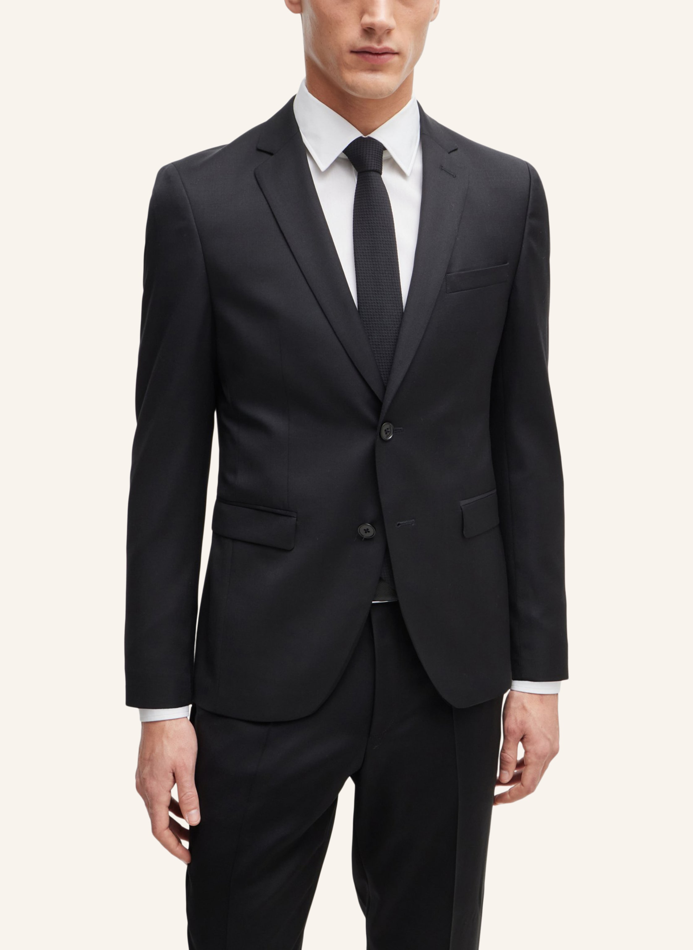 Thumbnail - Boss Blazer H-Reymond-b1 Extra-Slim Fit schwarz