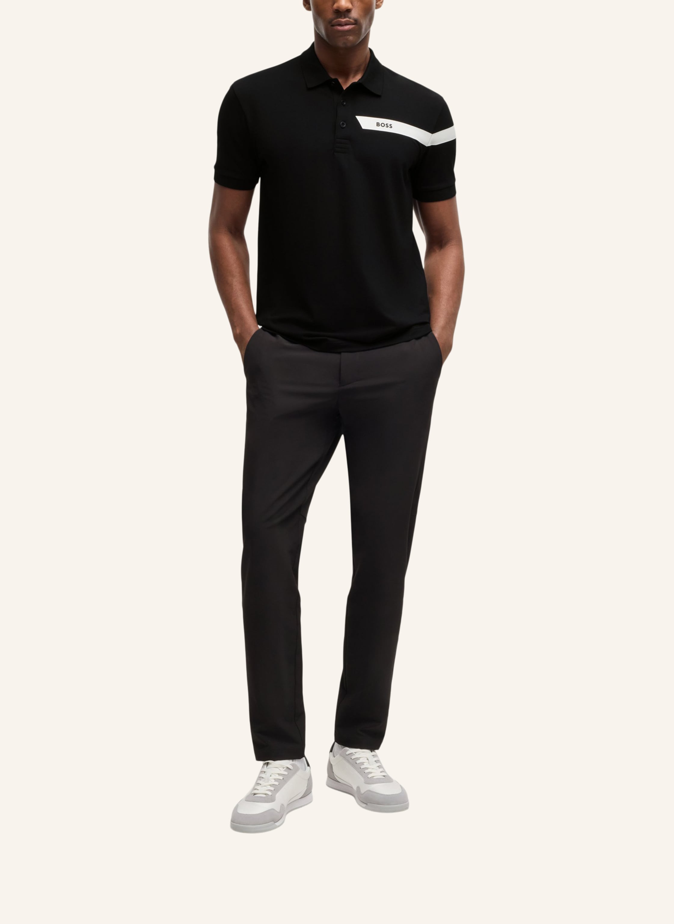 Thumbnail - Boss Poloshirt Paddy_In Regular Fit schwarz