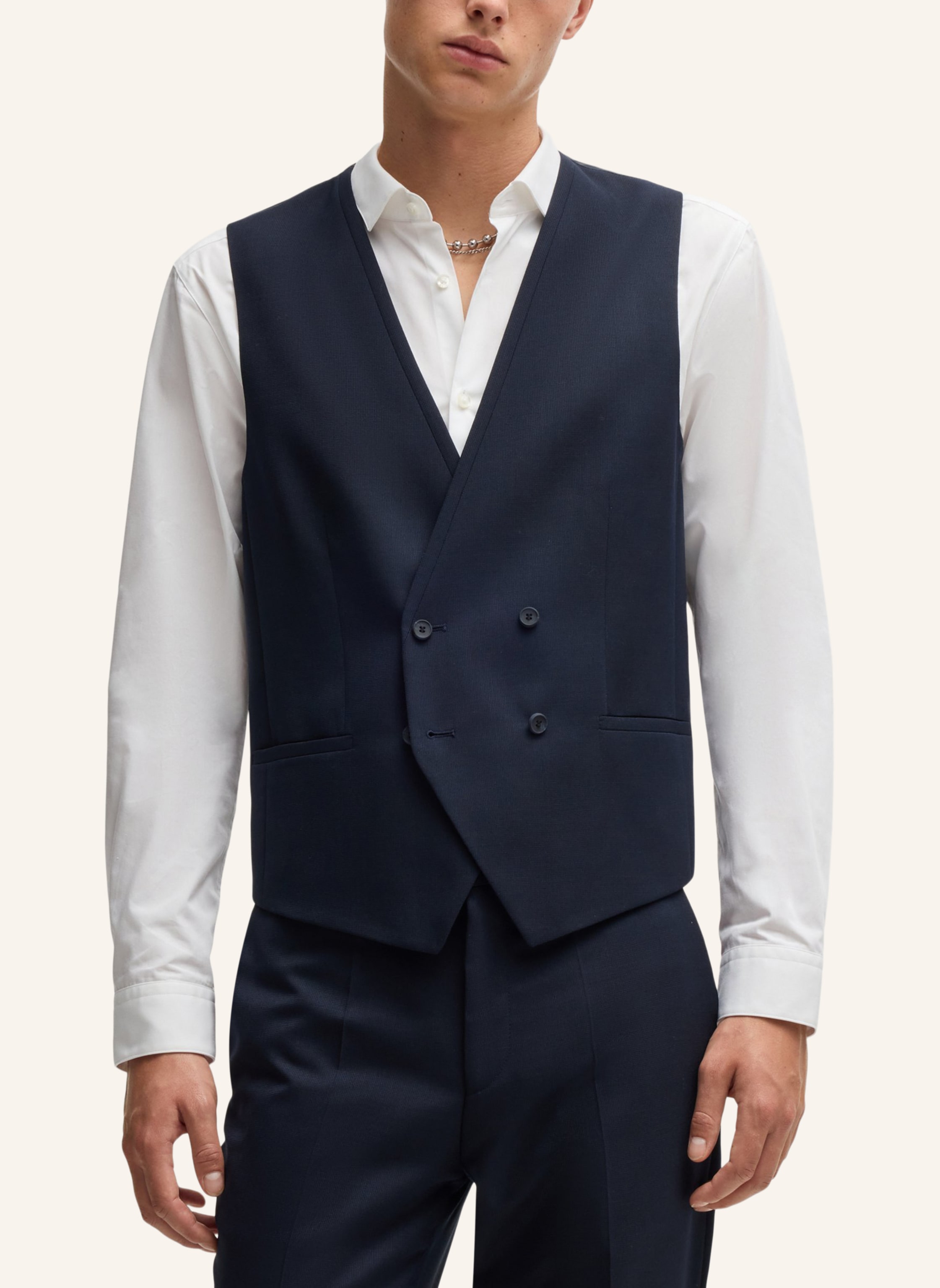 Thumbnail - Hugo Business Anzug Arti/Hesten242V1X Regular Fit blau