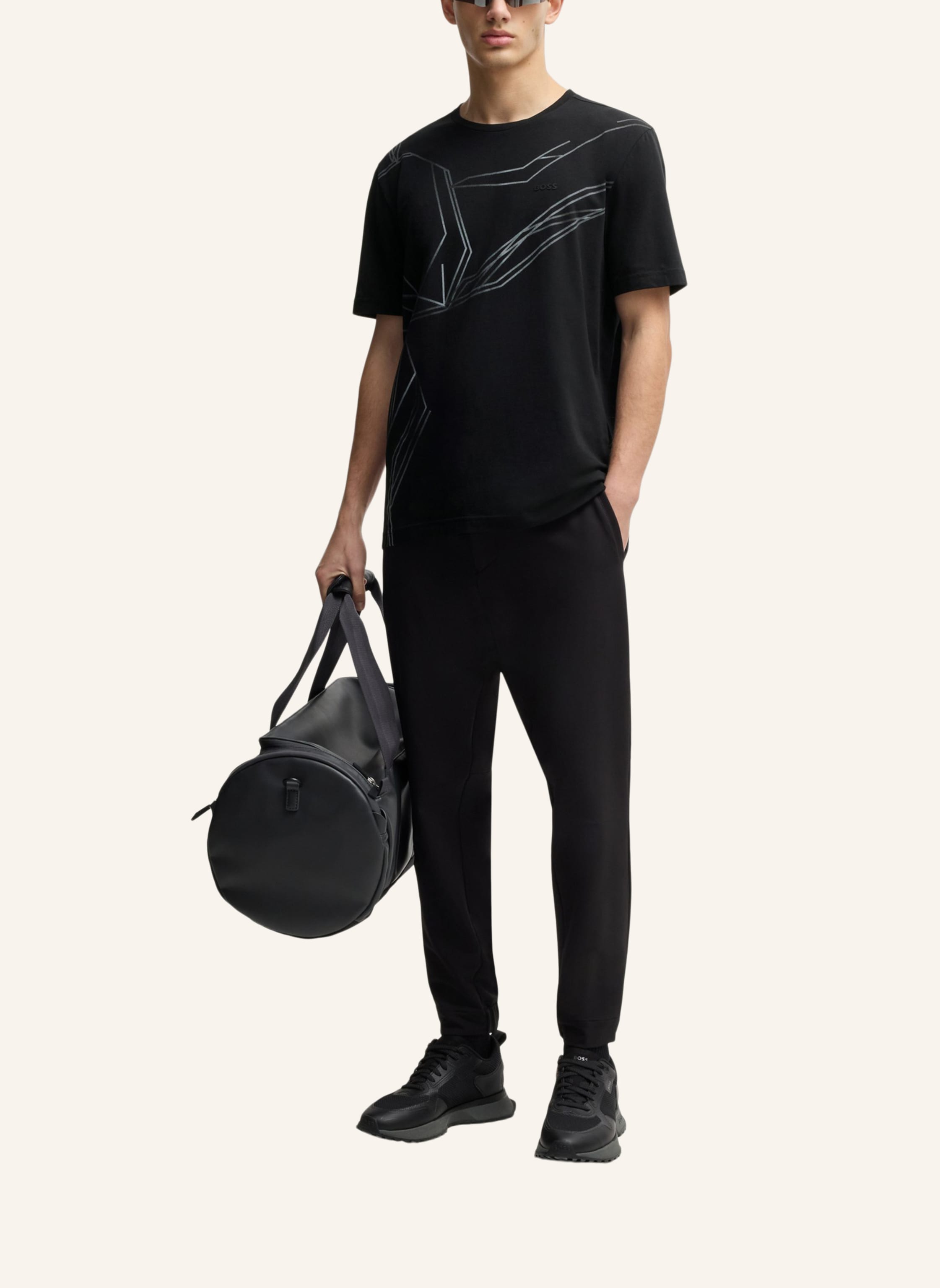 Thumbnail - Boss T-Shirt Tee Beetle Regular Fit schwarz
