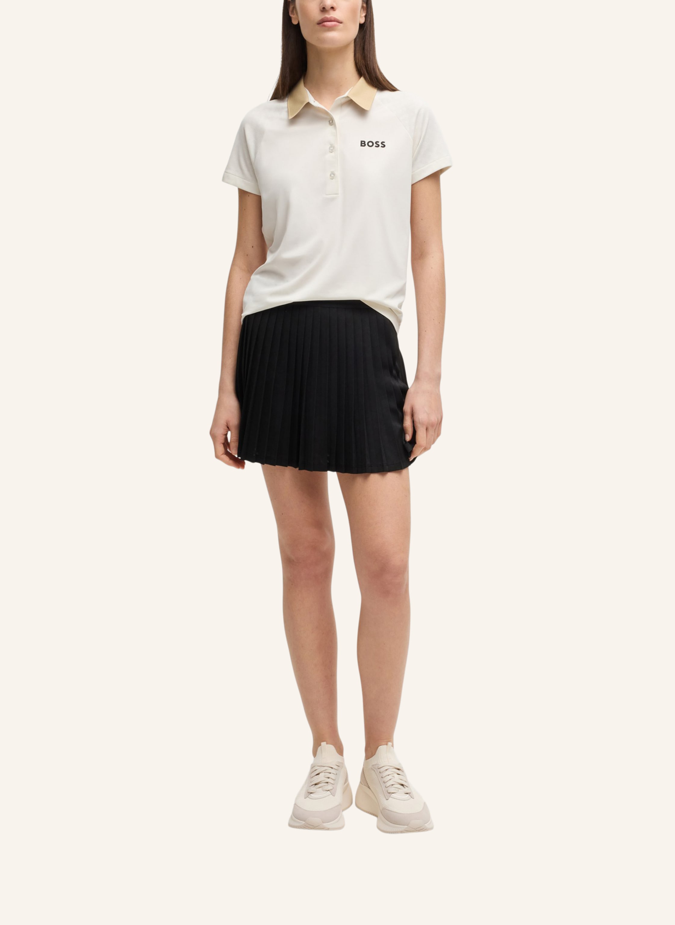 Thumbnail - Boss T-Shirt Ellici Regular Fit beige