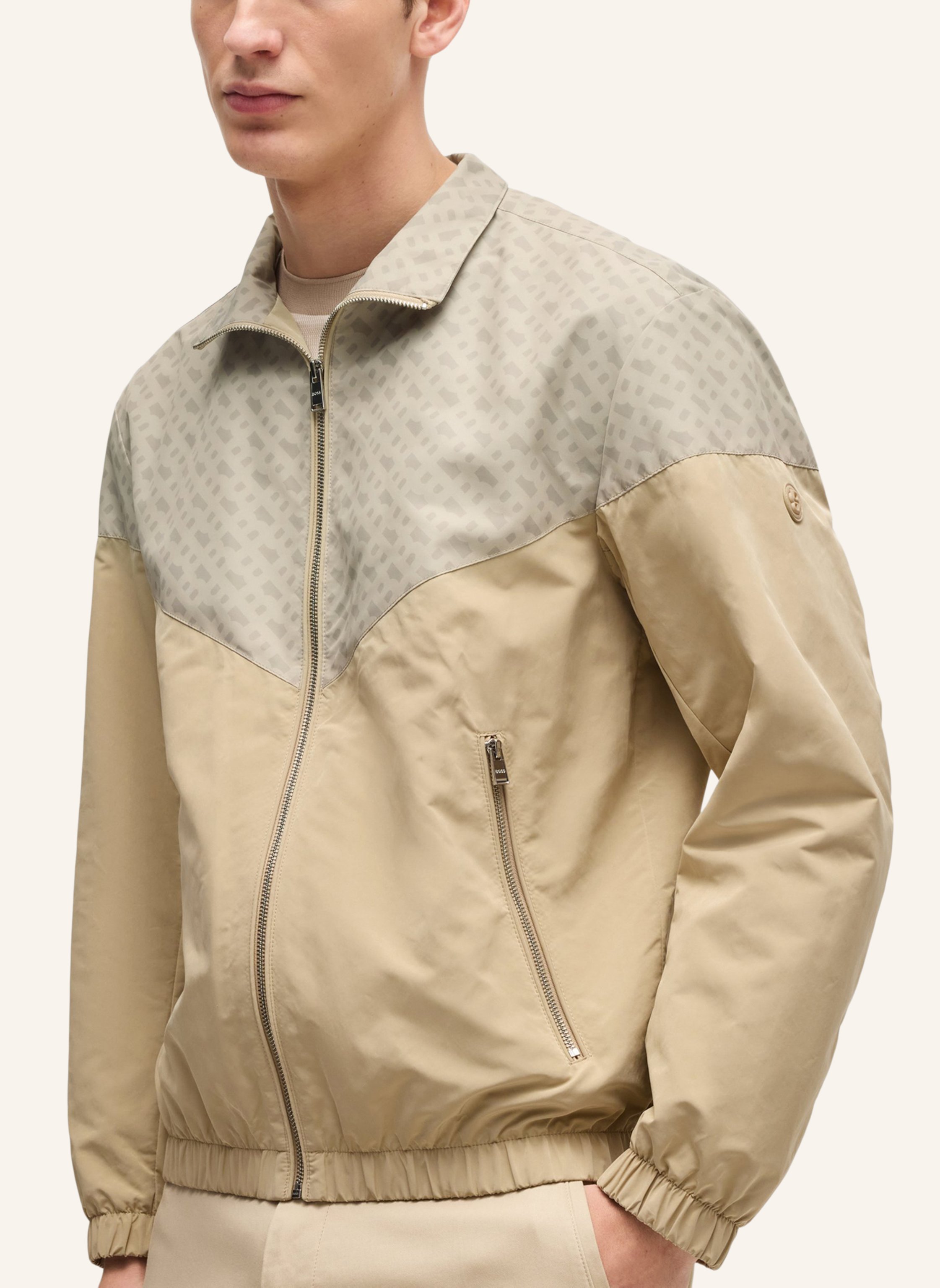 Thumbnail - Boss Casual Jacke C-cireno3 Regular Fit beige