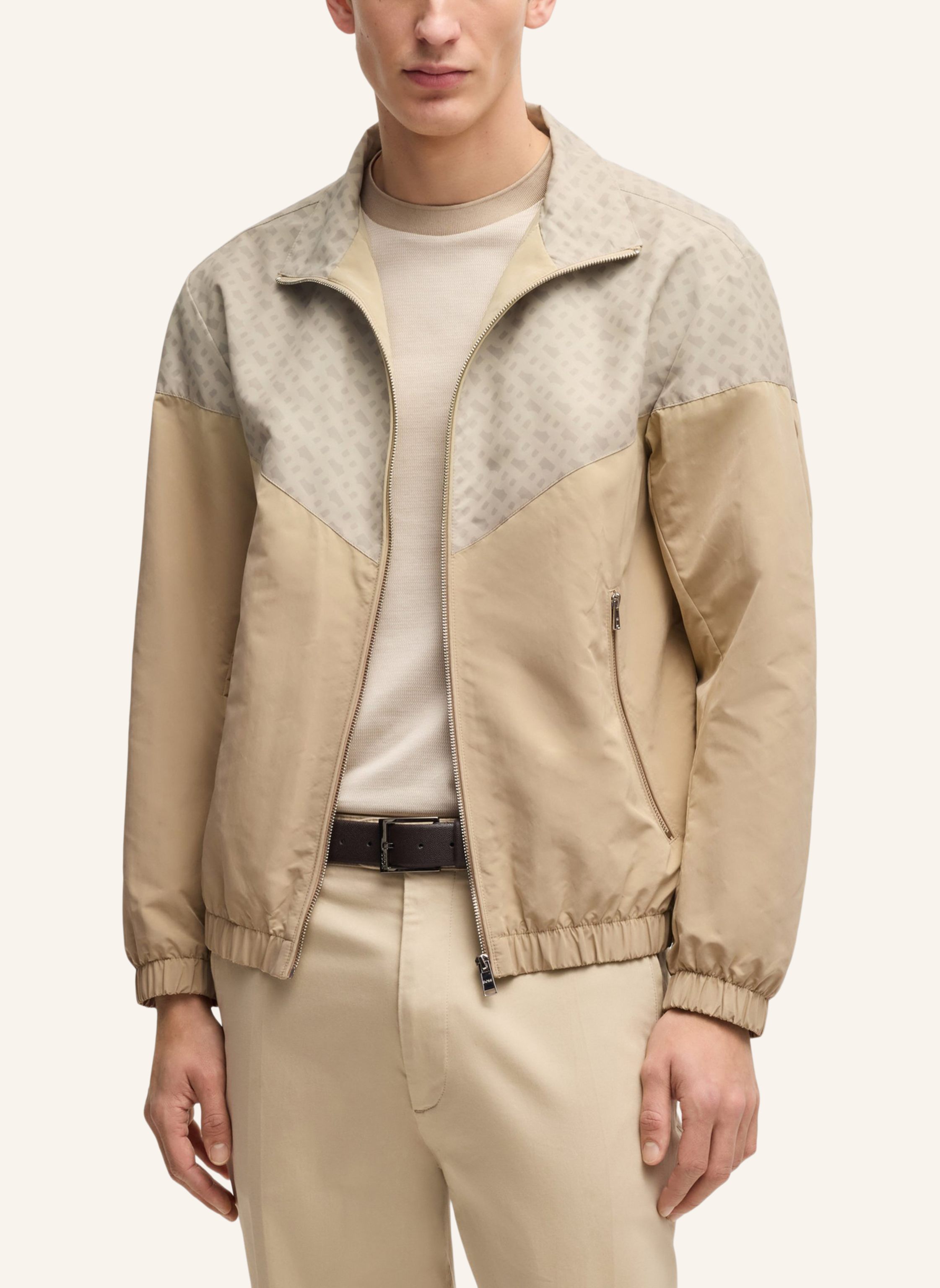 Thumbnail - Boss Casual Jacke C-cireno3 Regular Fit beige