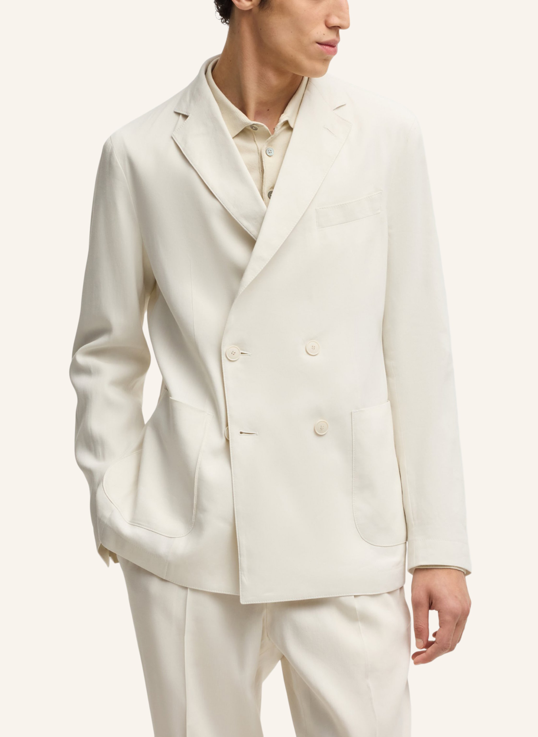 Thumbnail - Boss Blazer P-Hanry-Db-Wg-252 Slim Fit weiss