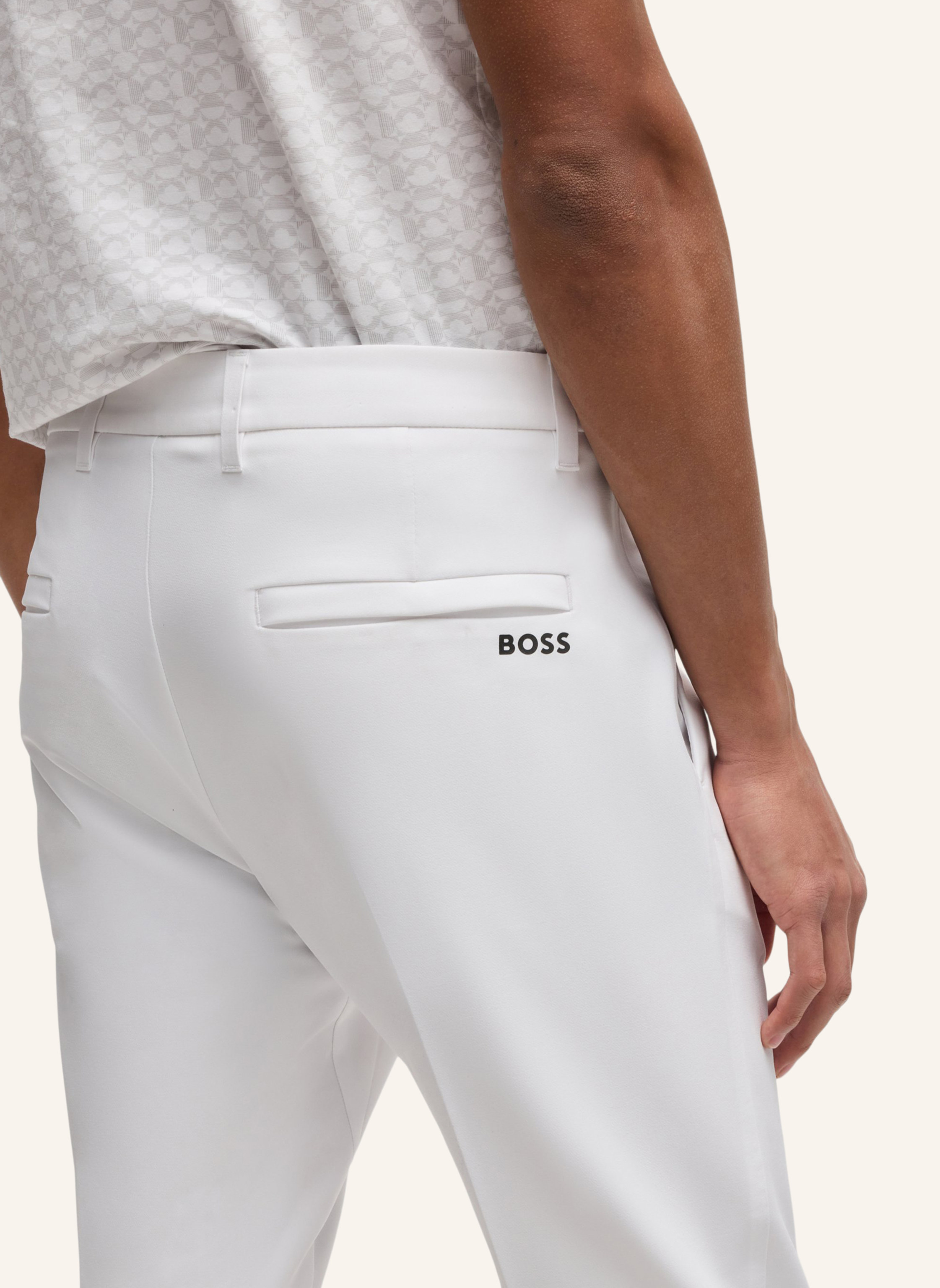 Thumbnail - Boss Chino Commuter Slim Fit weiss
