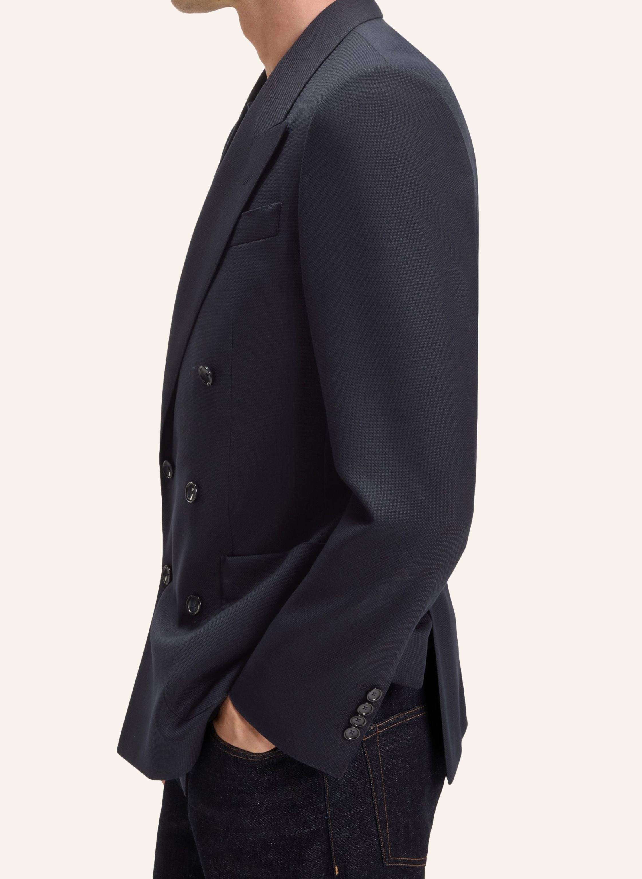 Thumbnail - Boss Blazer Db-Jacket-252_Db Slim Fit blau