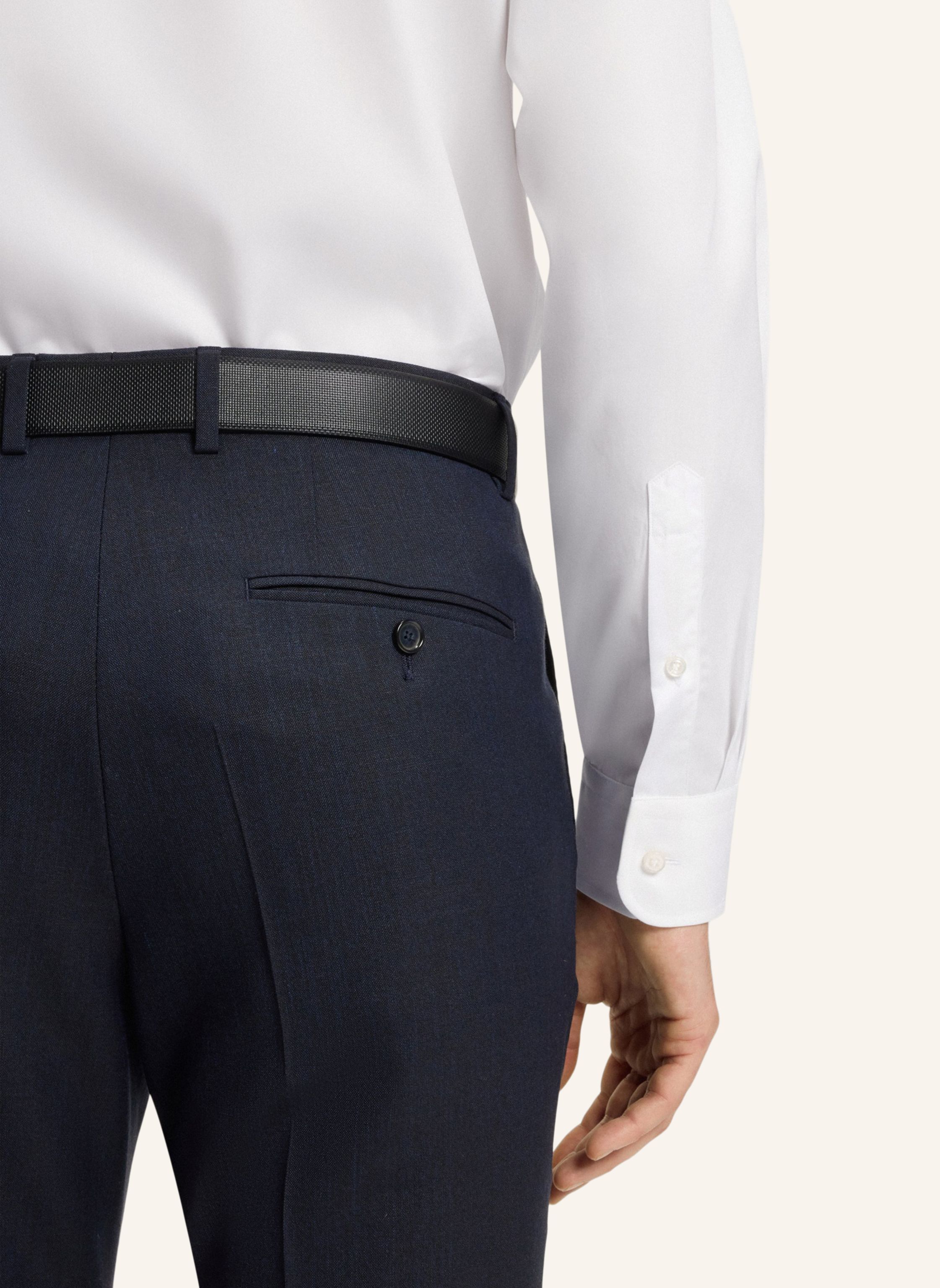 Thumbnail - Boss Business Hemd H-David-Spread_Db Slim Fit weiss