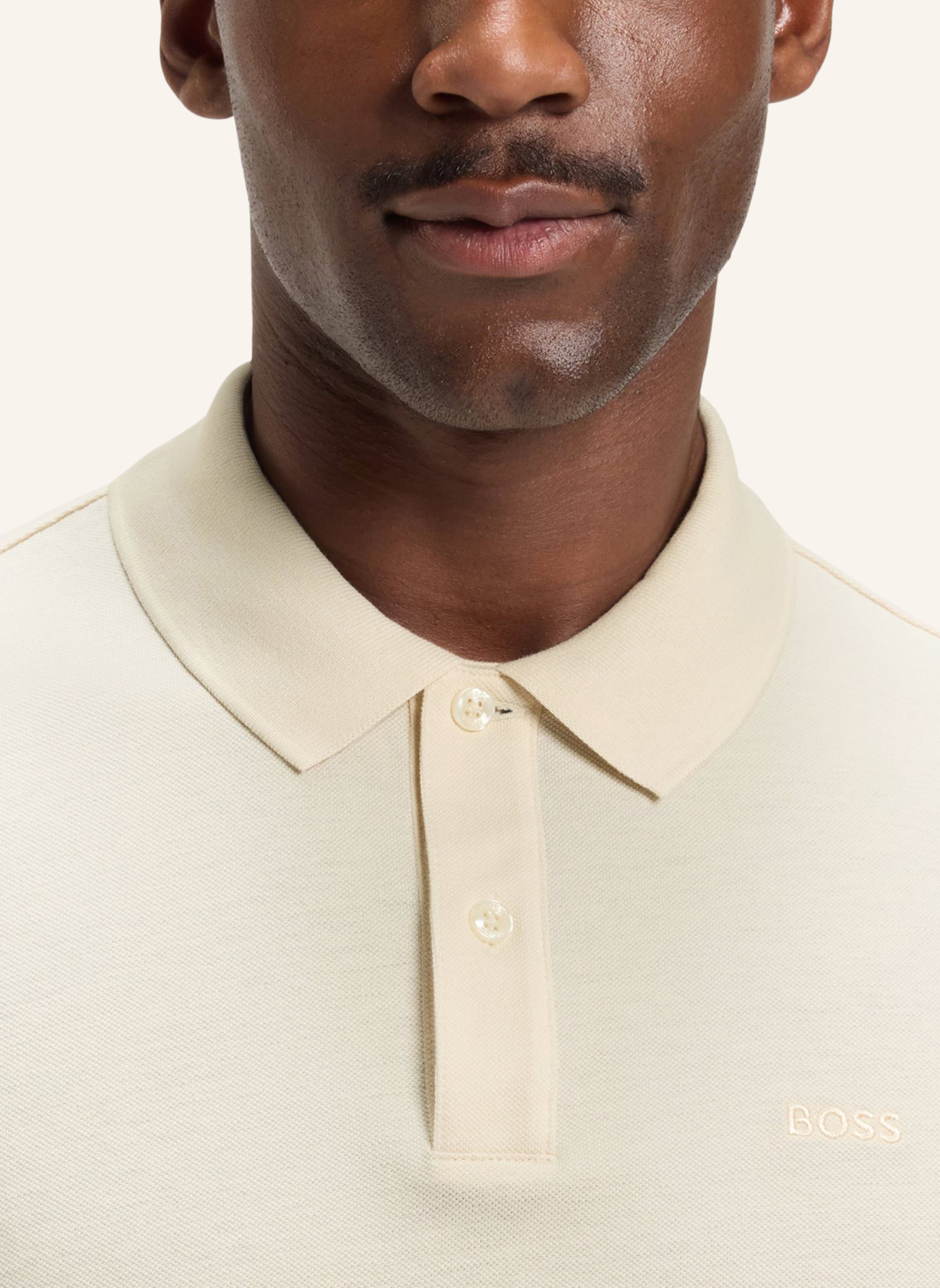 Thumbnail - Boss Poloshirt Pallas Regular Fit weiss