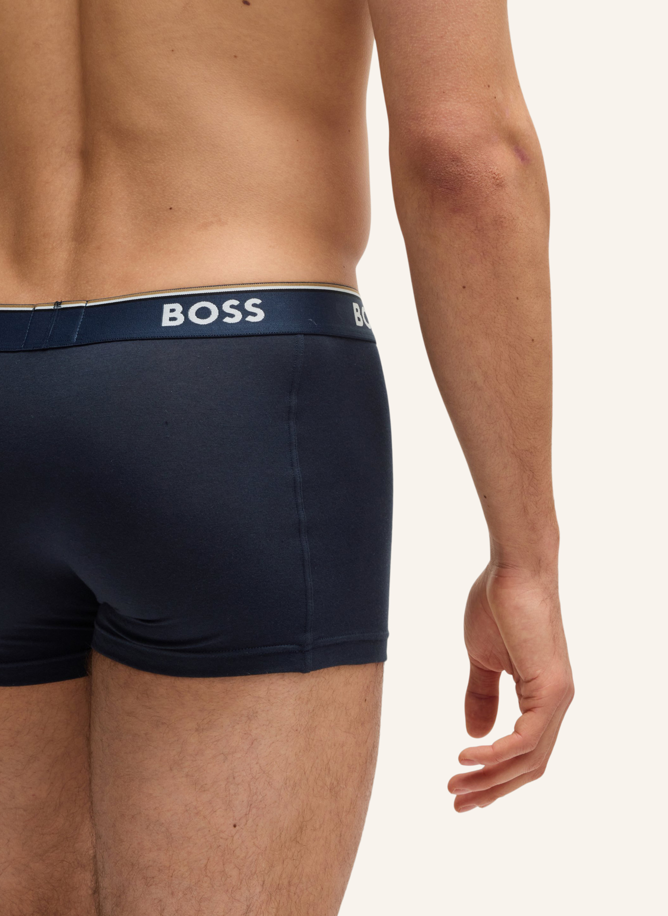 Thumbnail - Boss Boxershort Trunk 3p Power Desig schwarz