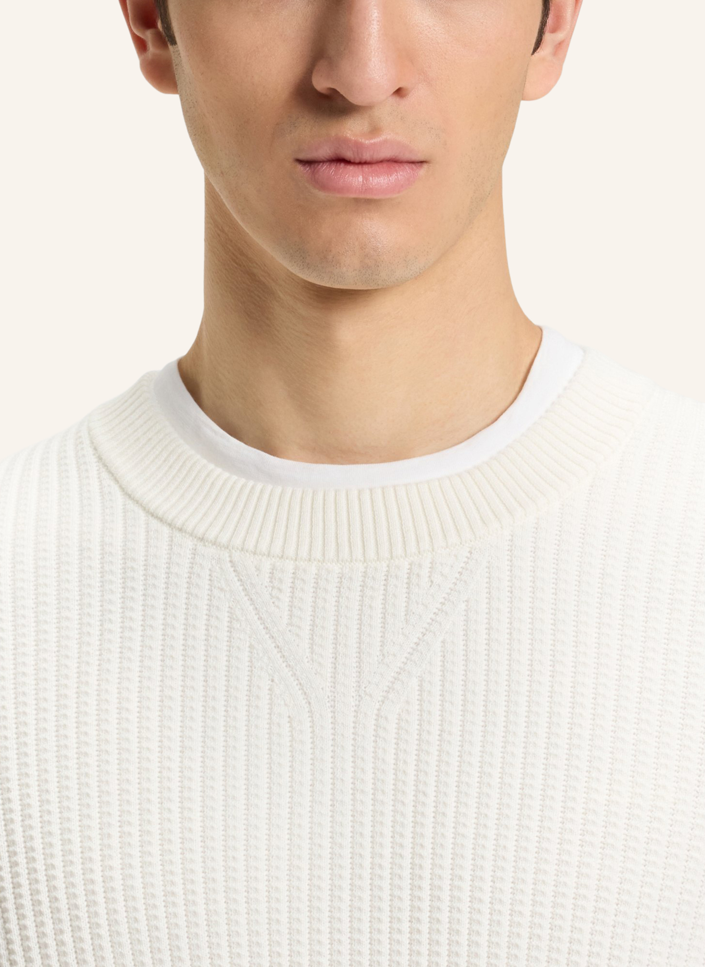 Thumbnail - Boss Pullover Apokko Regular Fit beige