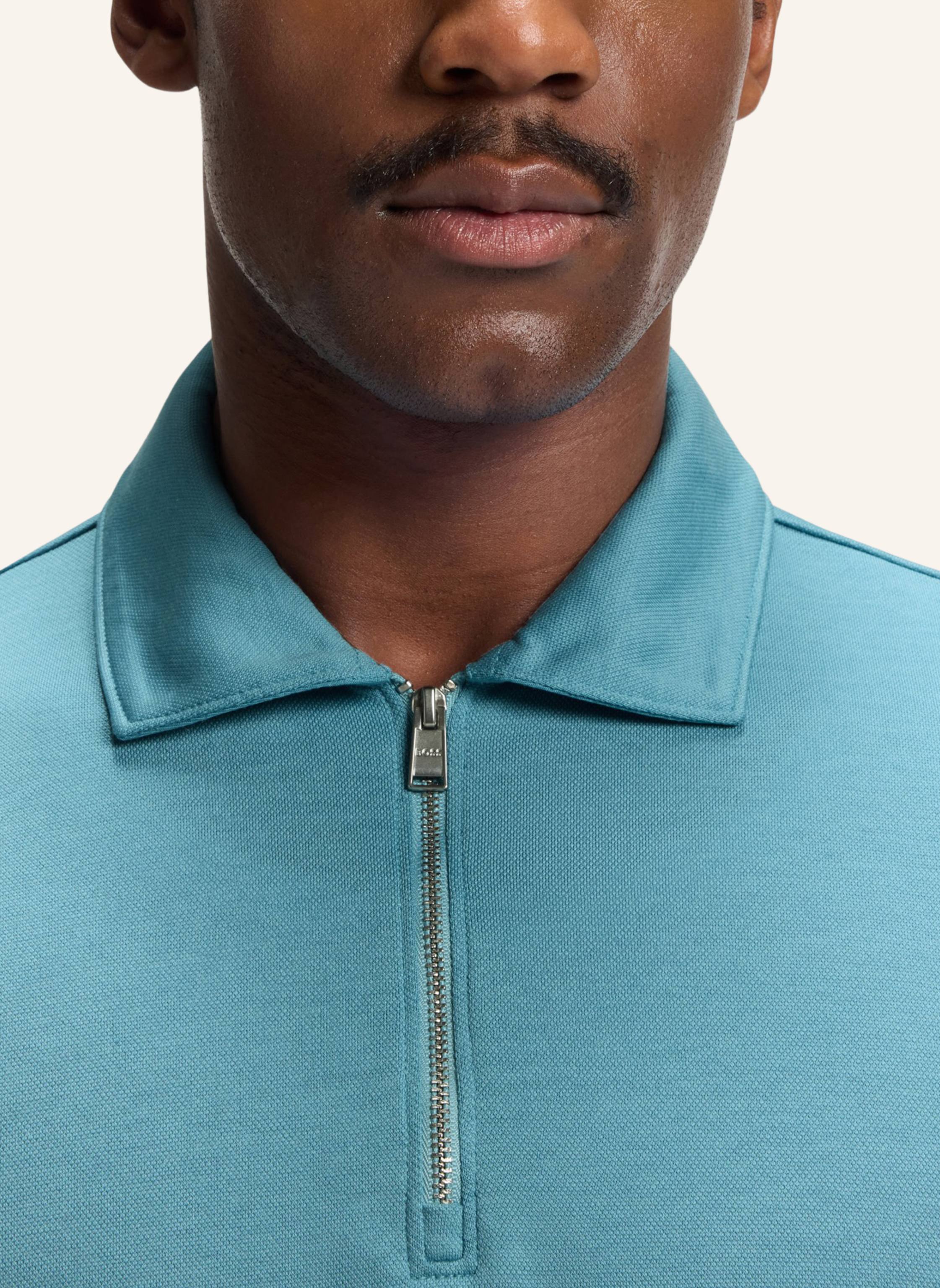 Thumbnail - Boss Poloshirt H-Paras 57 Regular Fit blau