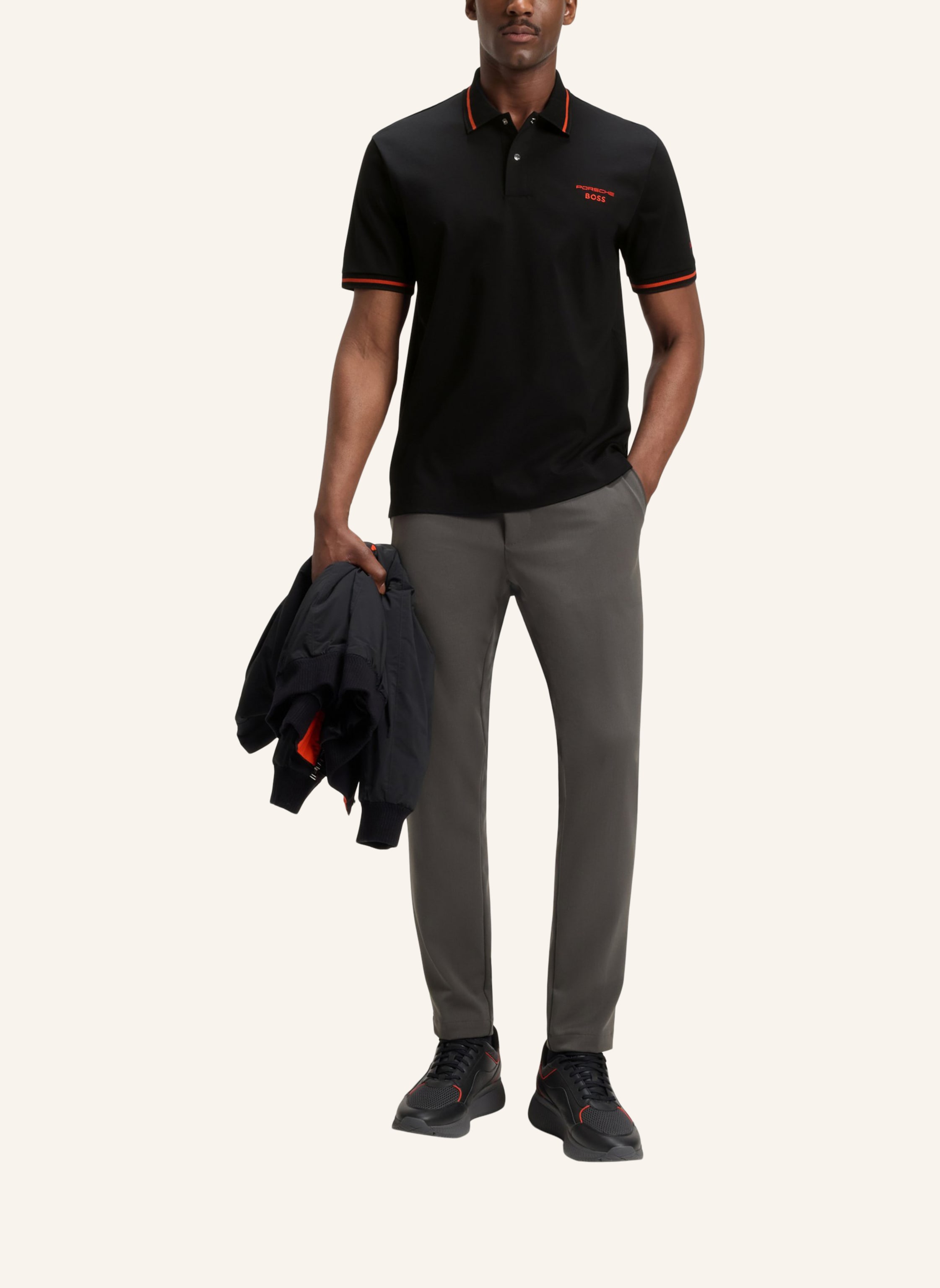 Thumbnail - Boss Poloshirt C-Parris 197_Ps Regular Fit schwarz