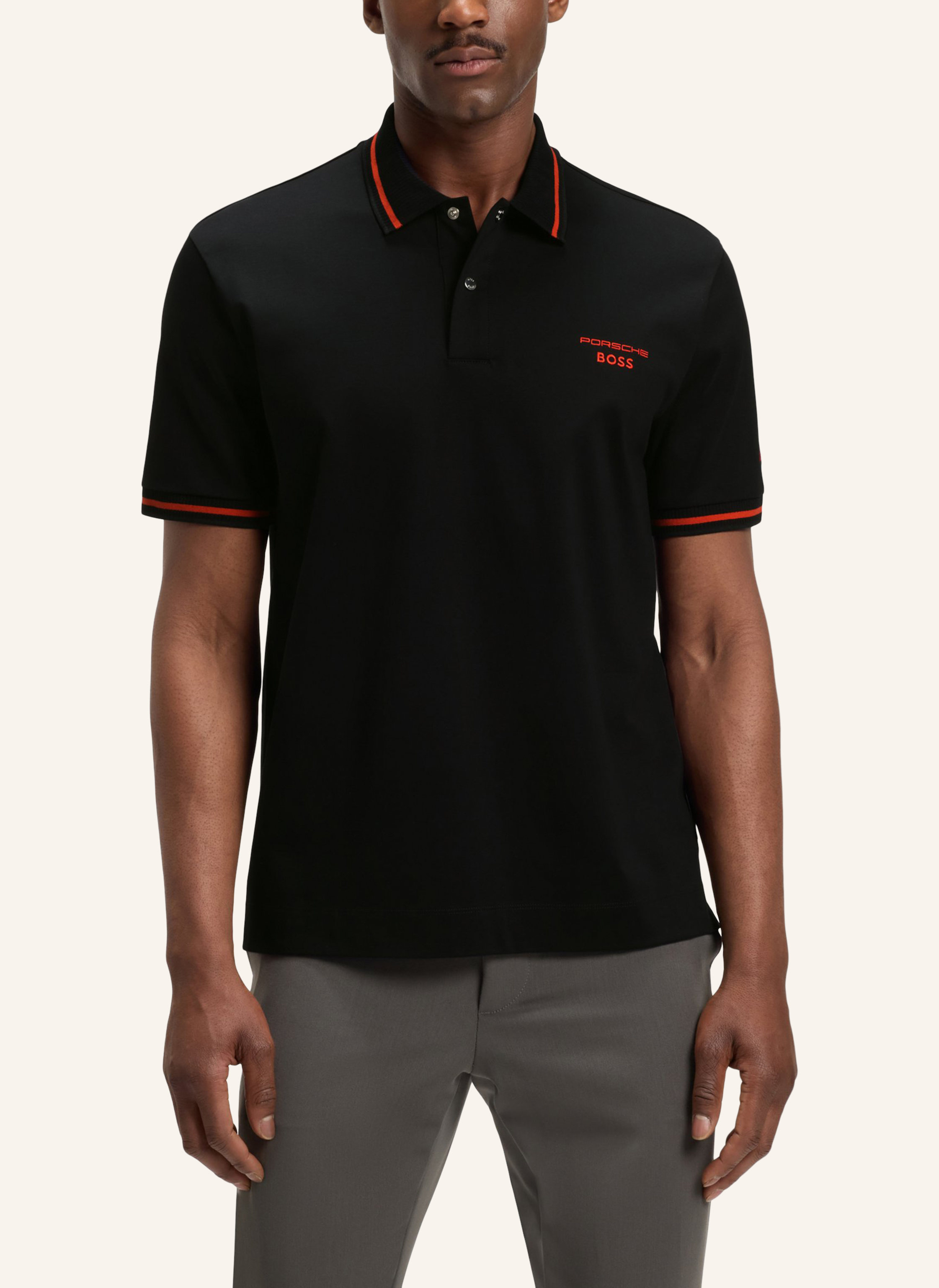 Thumbnail - Boss Poloshirt C-Parris 197_Ps Regular Fit schwarz