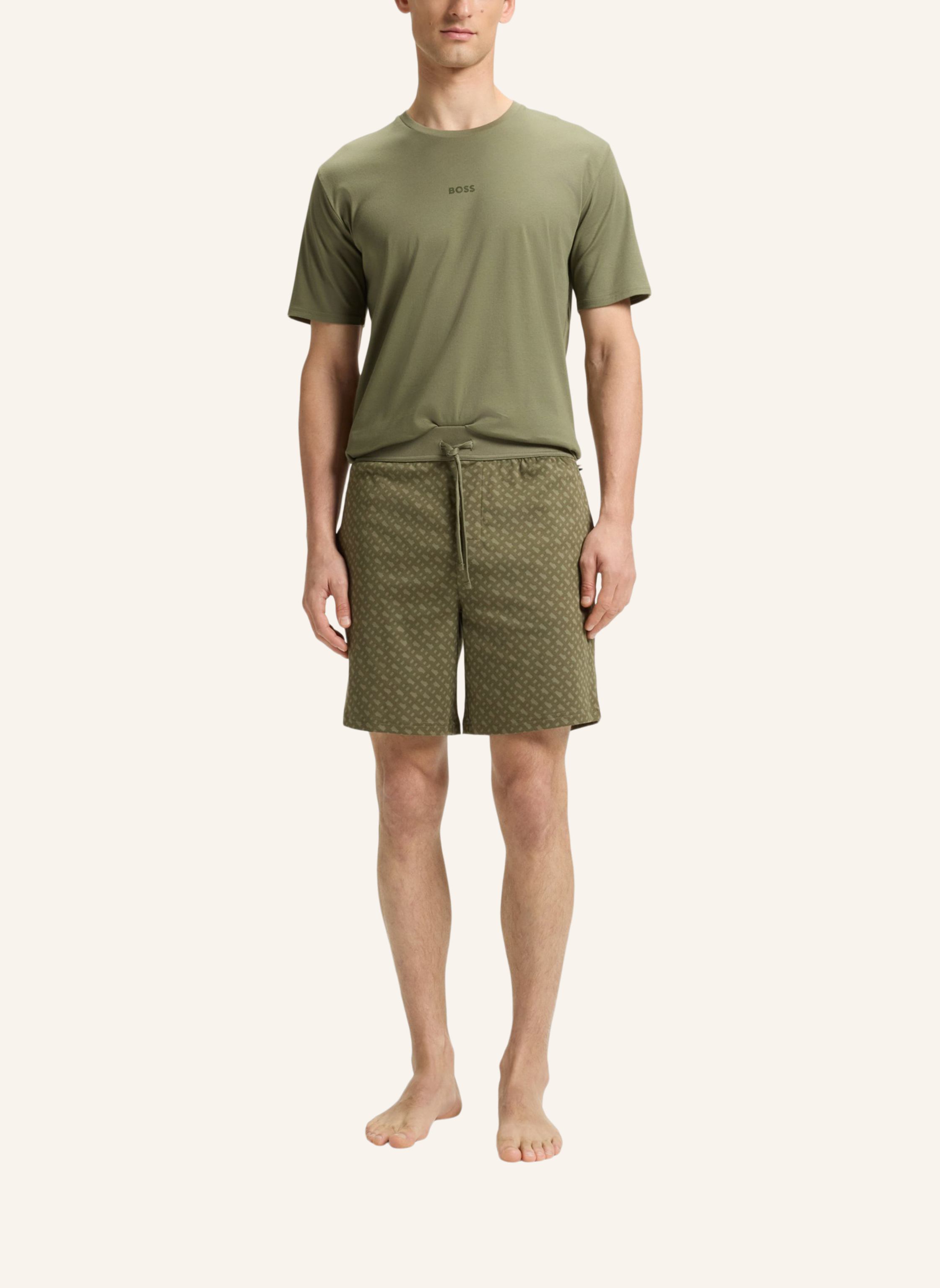 Thumbnail - Boss Pyjama-Set Relax Short Set Regular Fit gruen