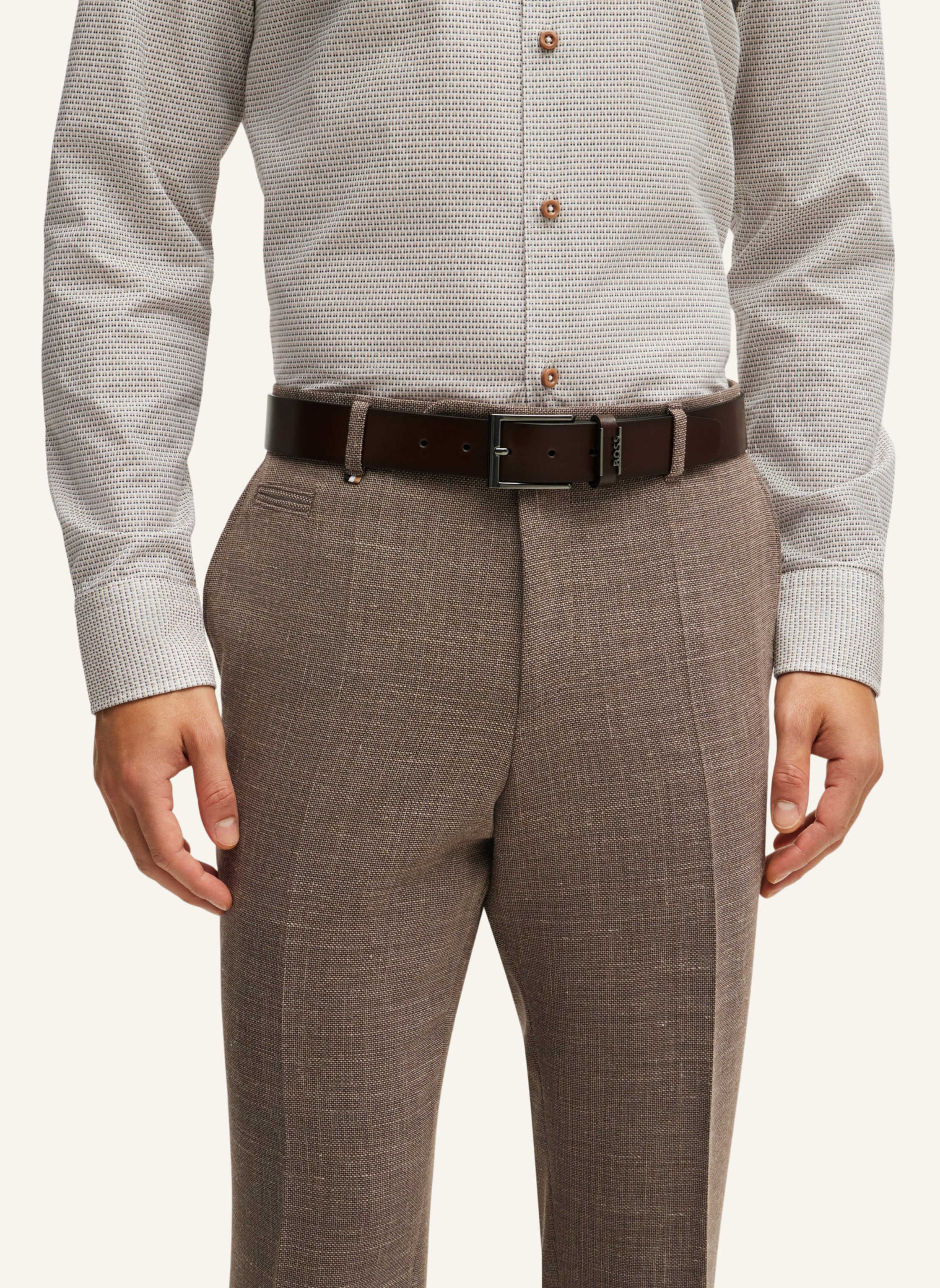 Thumbnail - Boss Business Gürtel Cole-Ant_Sz35 braun