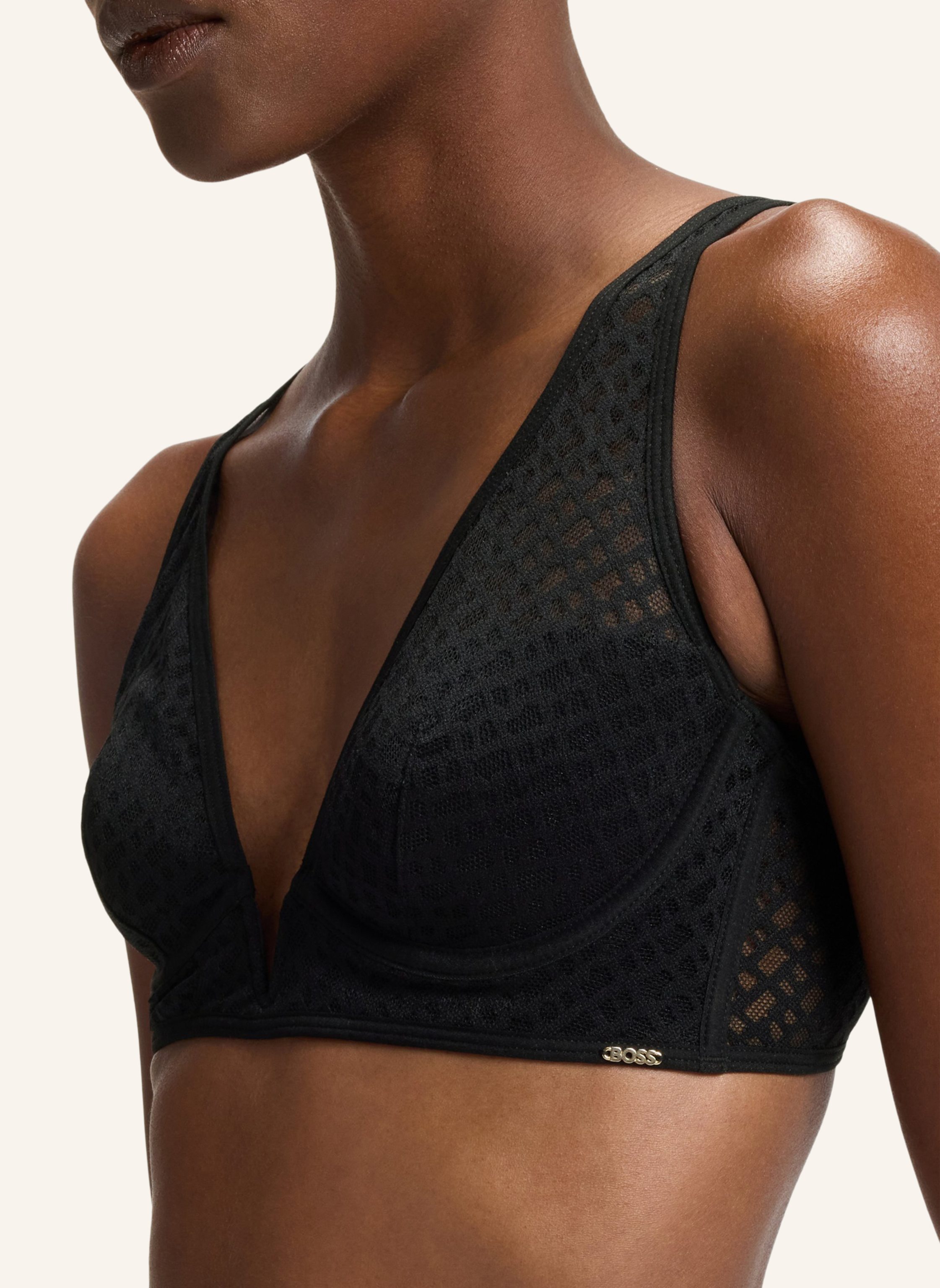 Thumbnail - Boss Bh Triangle  B Lace schwarz